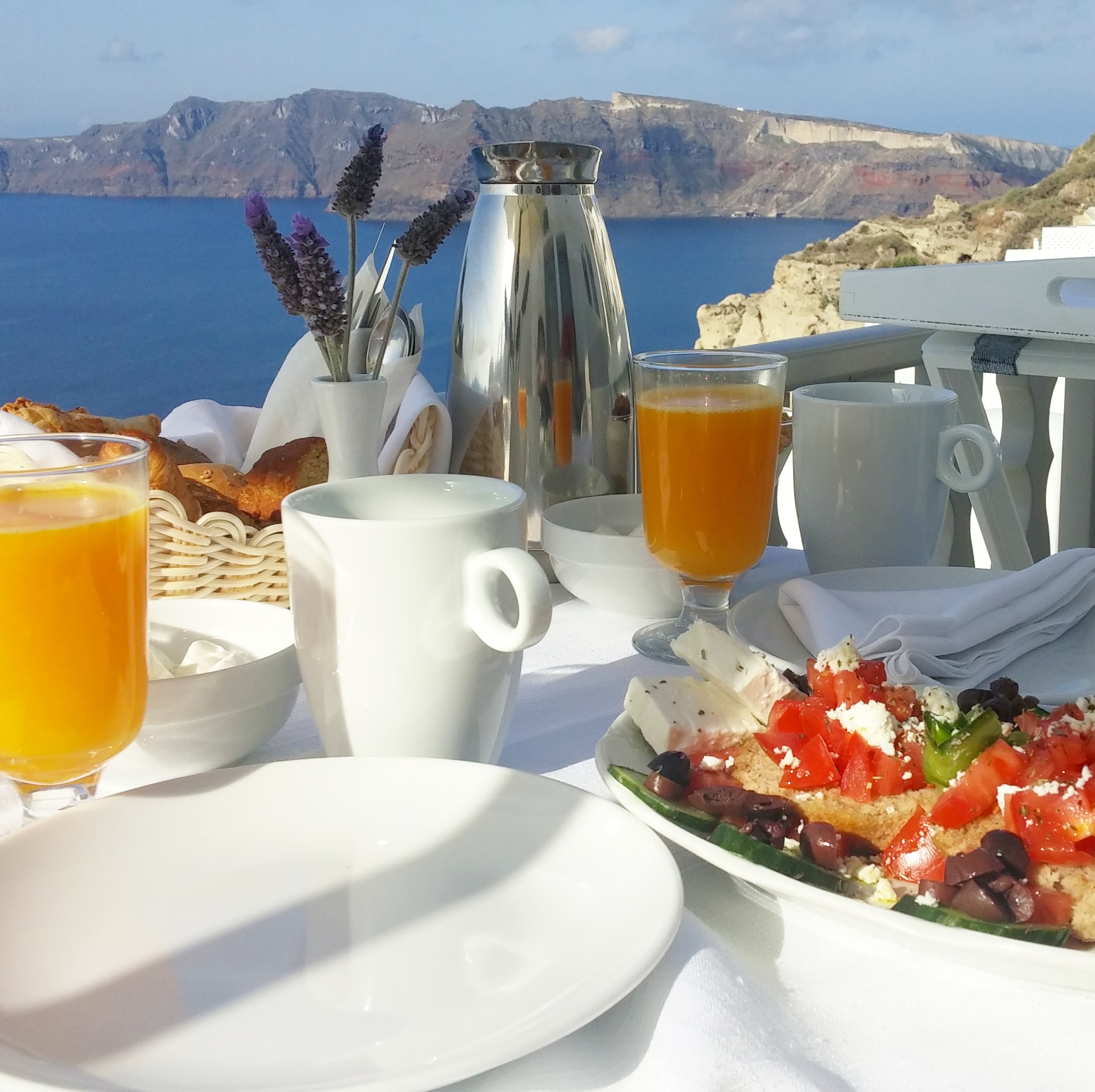 Filotera Suites Breakfast