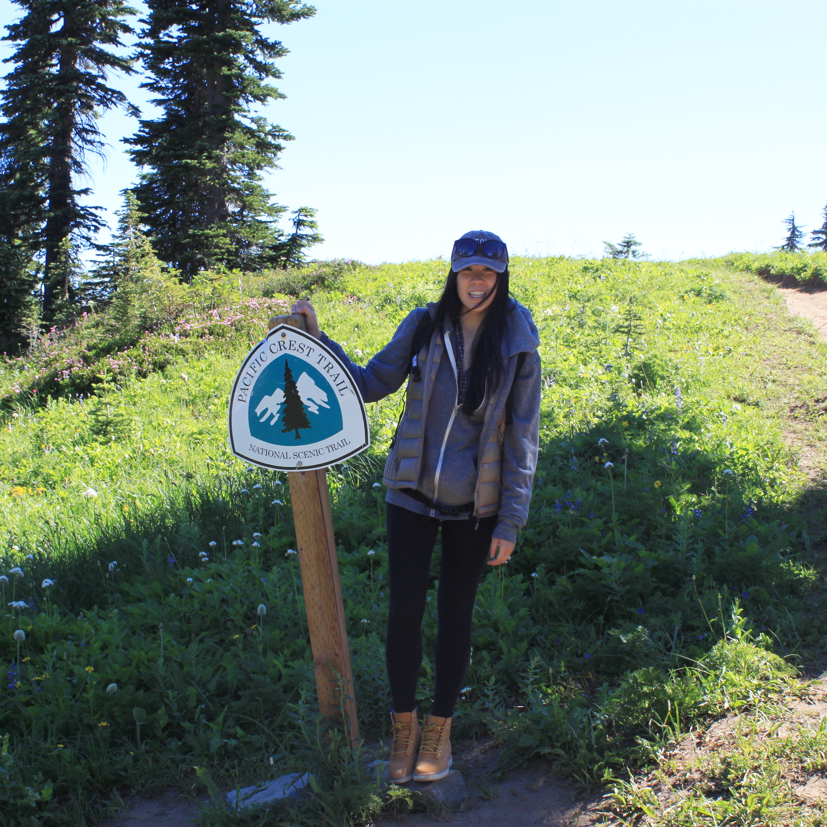 Pacific Crest Trail sign