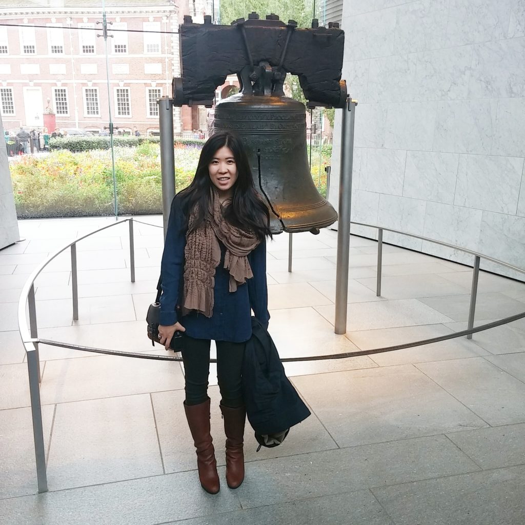 Liberty Bell (can't believe we got one without people swarming it!)