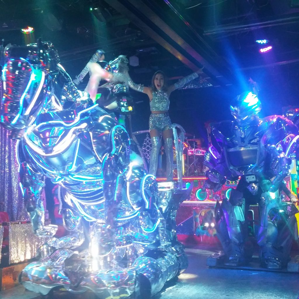 Dancing robots at the Robot Restaurant