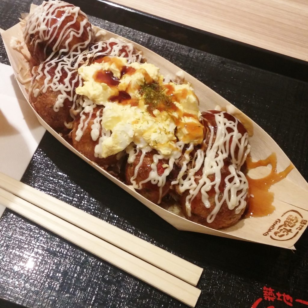 Takoyaki at Gindako