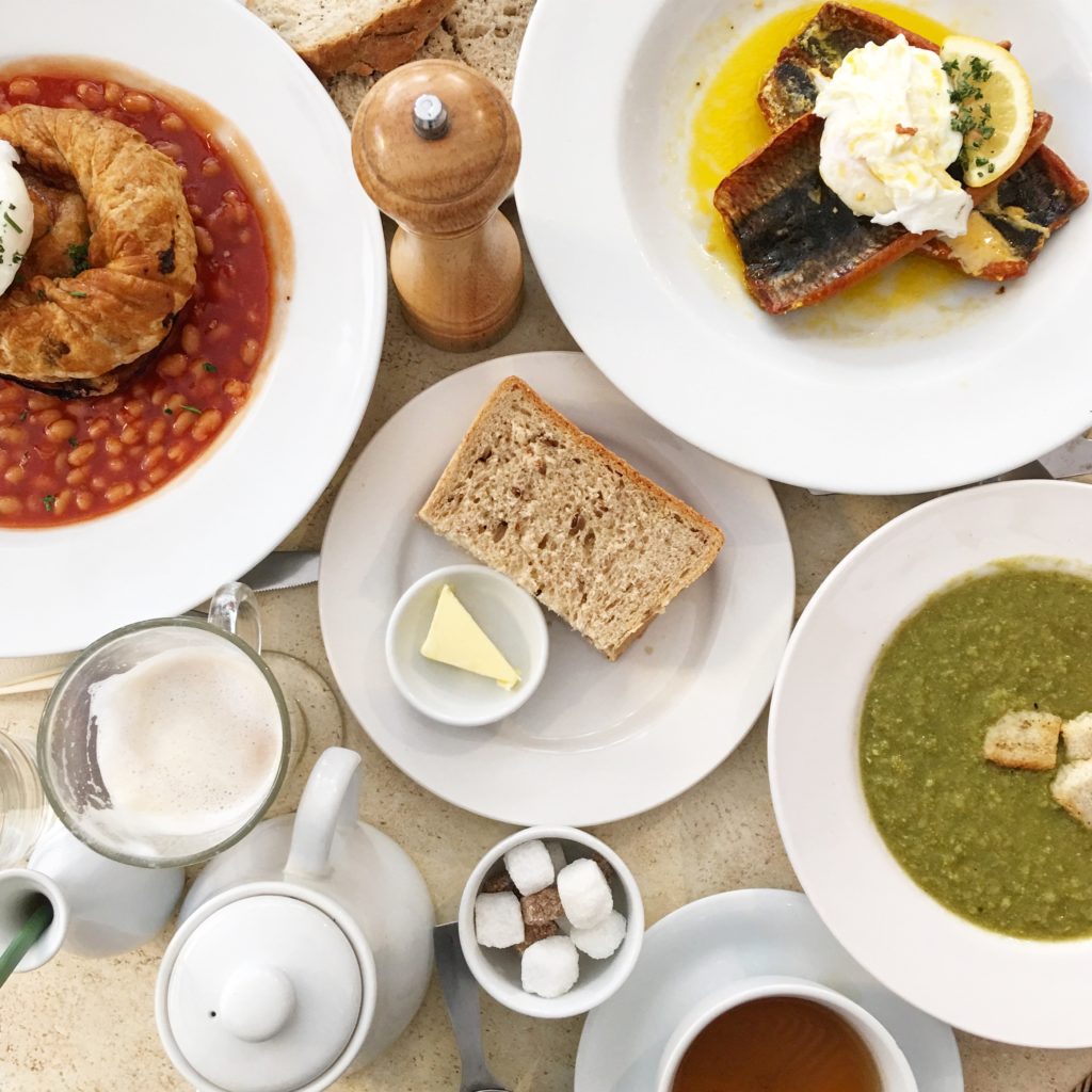 A quintessential British lunch at Tiny Tim's Tearoom