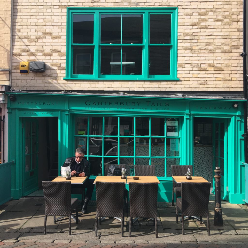 Adorable shops on Canterbury High Street