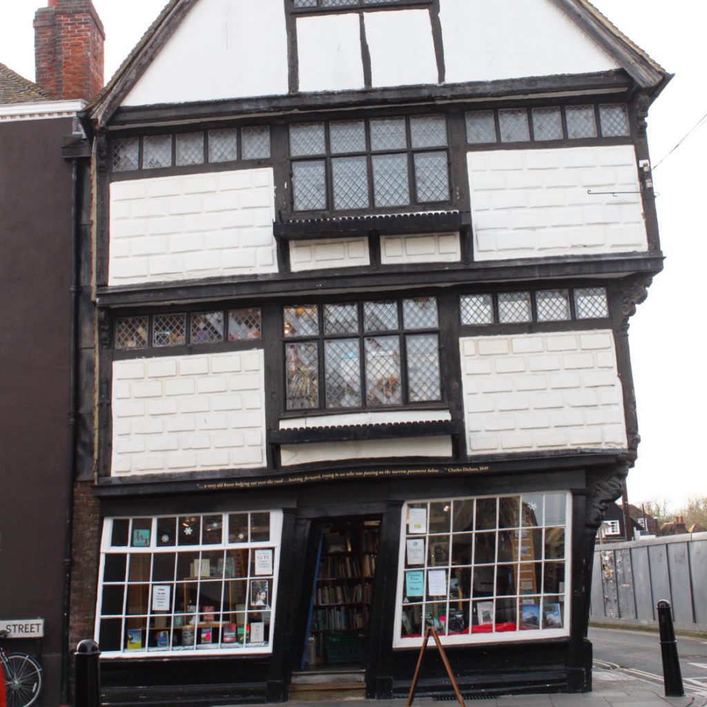 Crooked houses in Canterbury