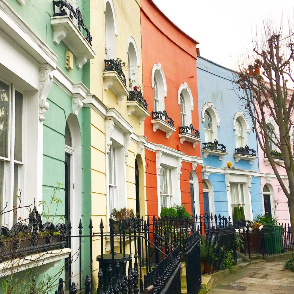 Colorful streets of Kentish Town