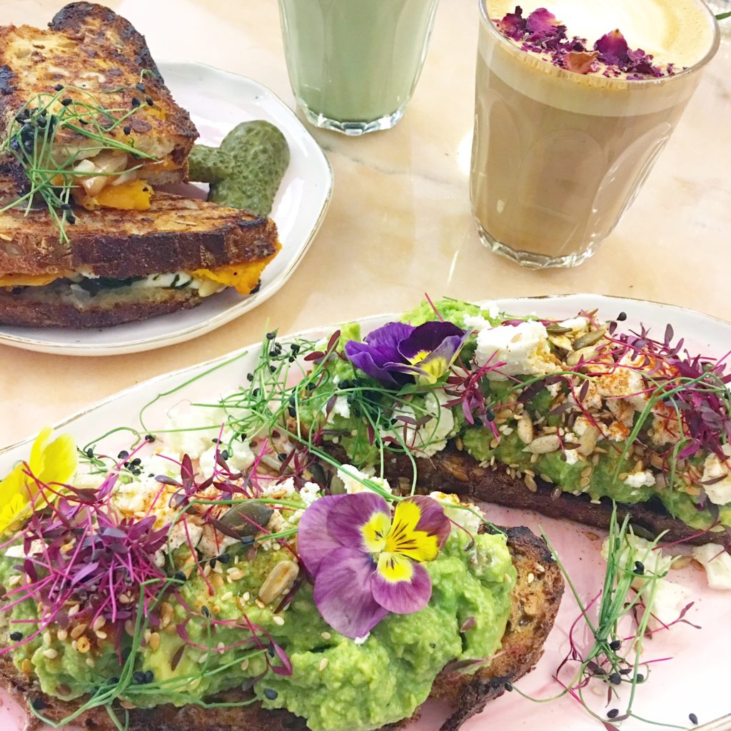 Avocado Toast at Palm Vaults