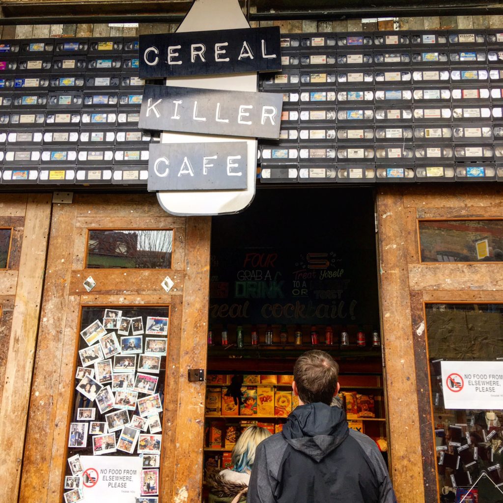 Cereal Killer Cafe in Camden