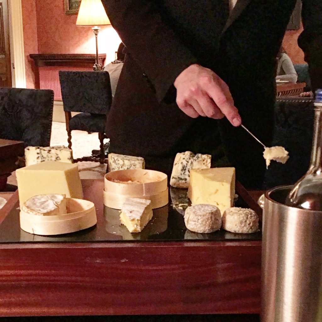 Cheese Selection at Inverlochy Castle