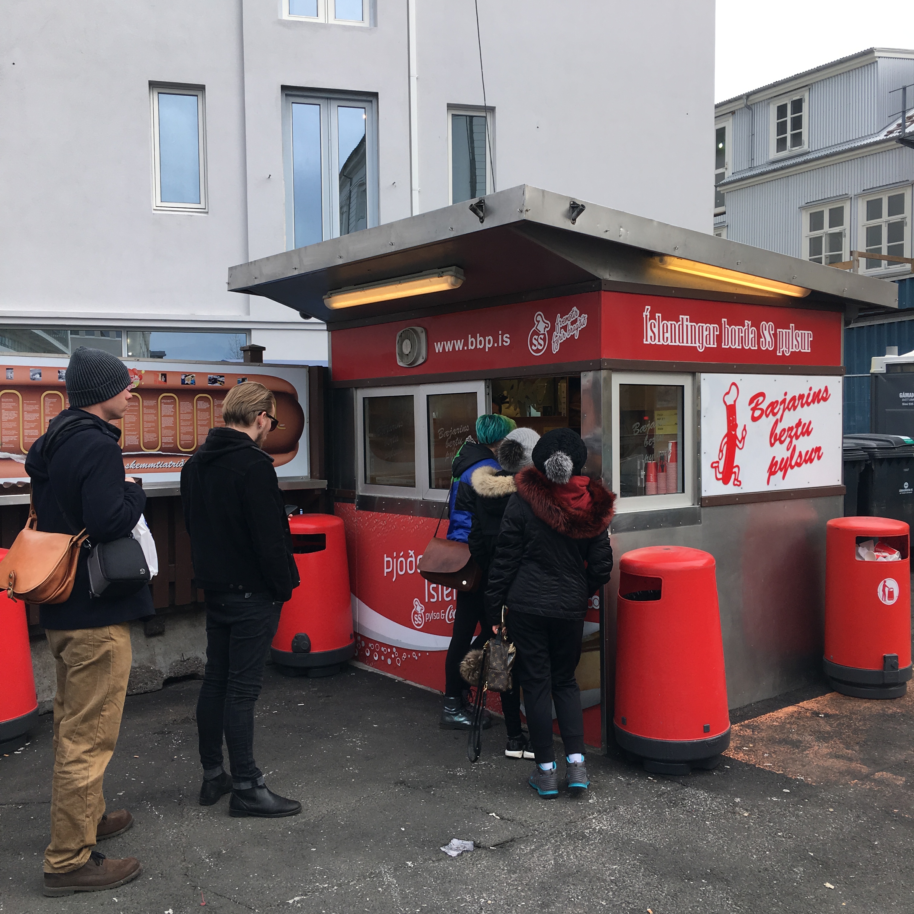 The best hot dogs in Iceland