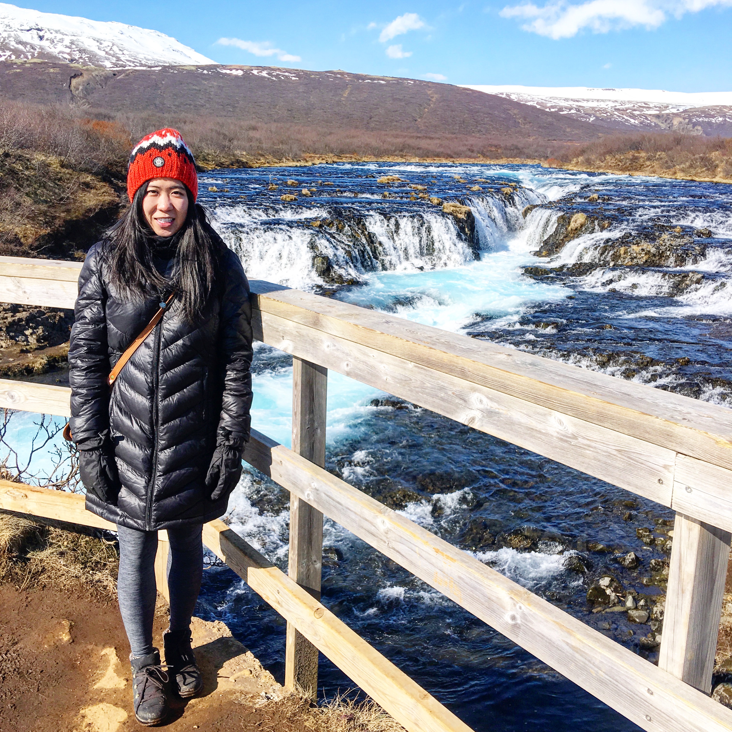 Bruarfoss Falls