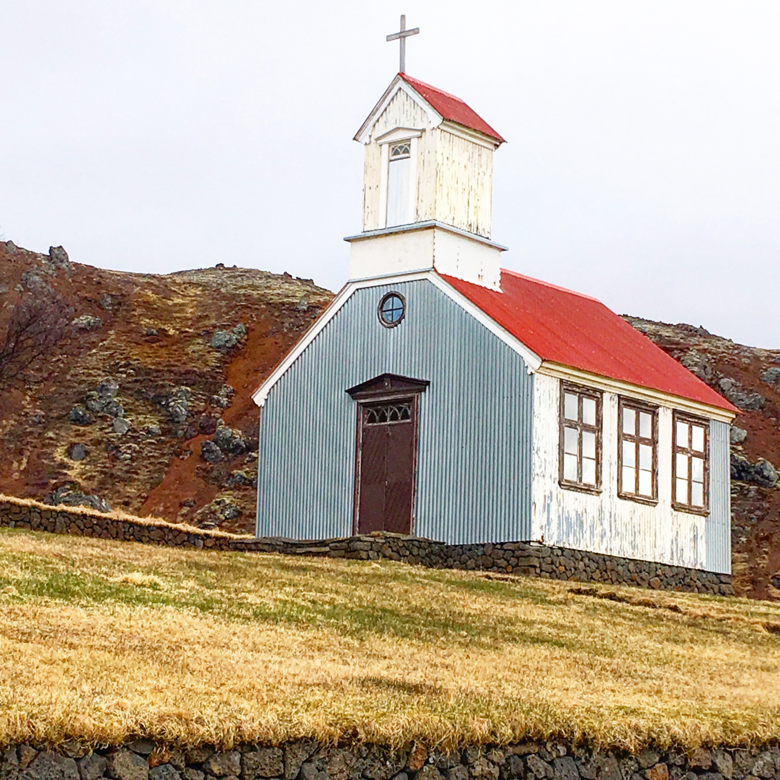 Church near Gerðuberg