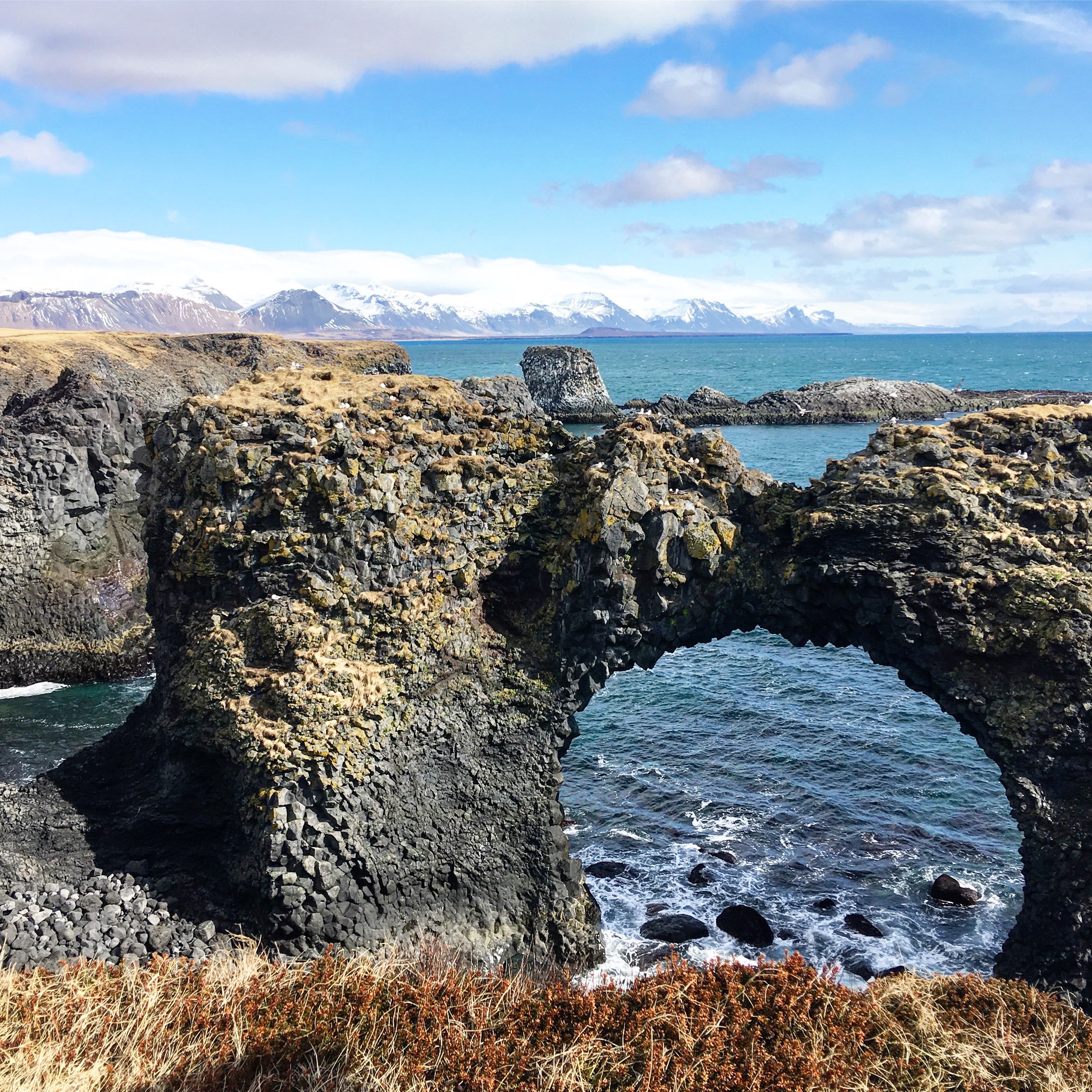 Rock formations at Arnastapi