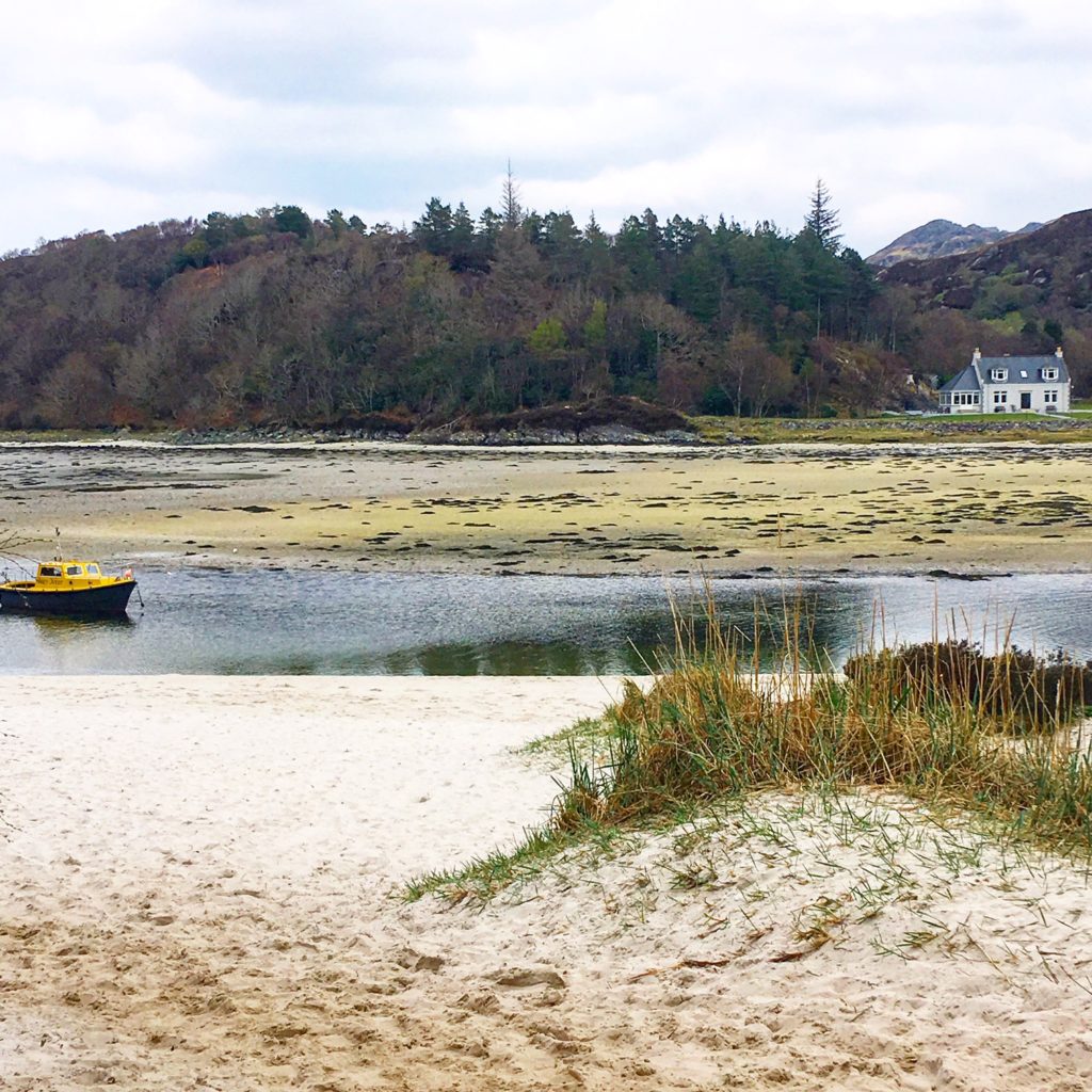 White sands of morar