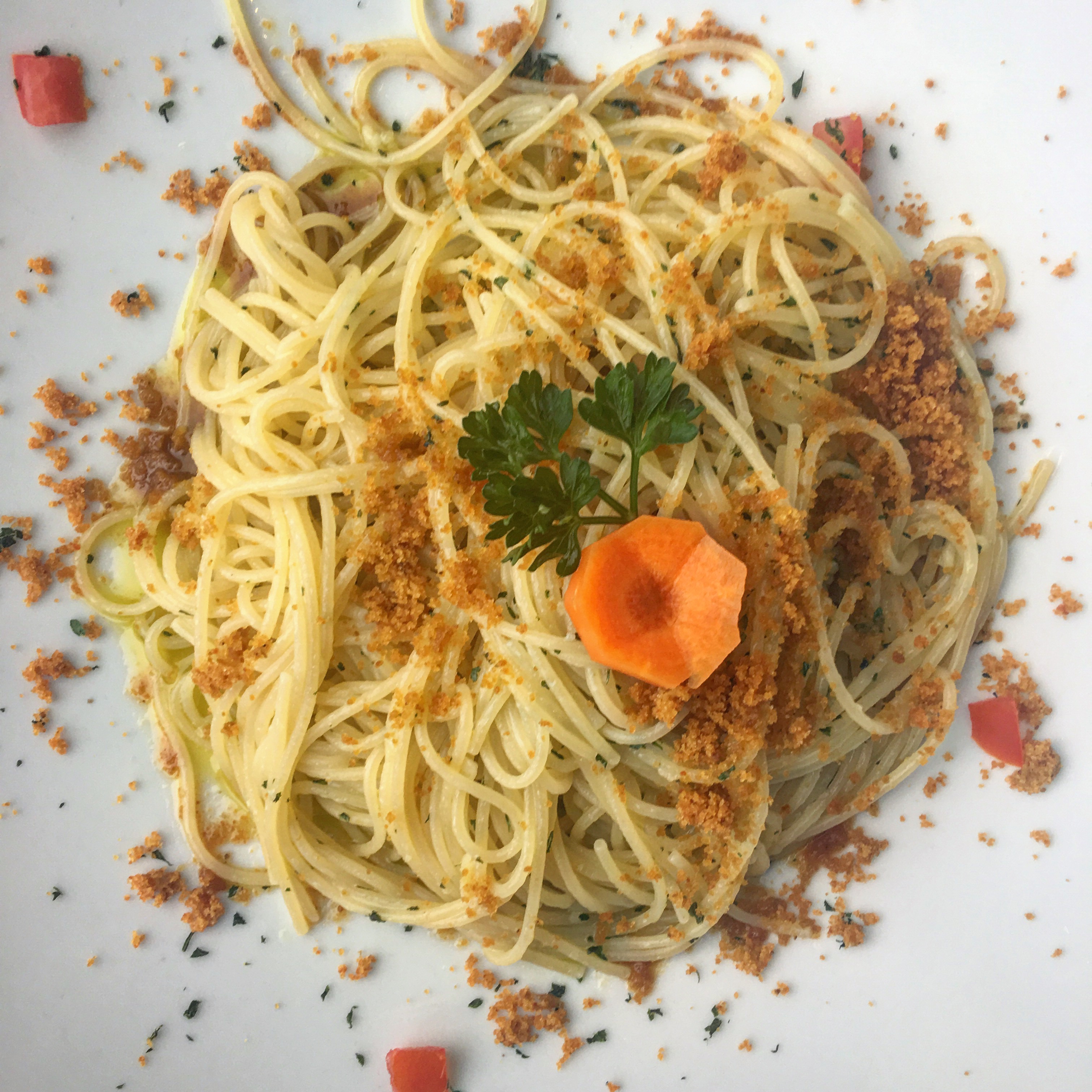Bottarga Spaghetti at Il Punta Spartiventa