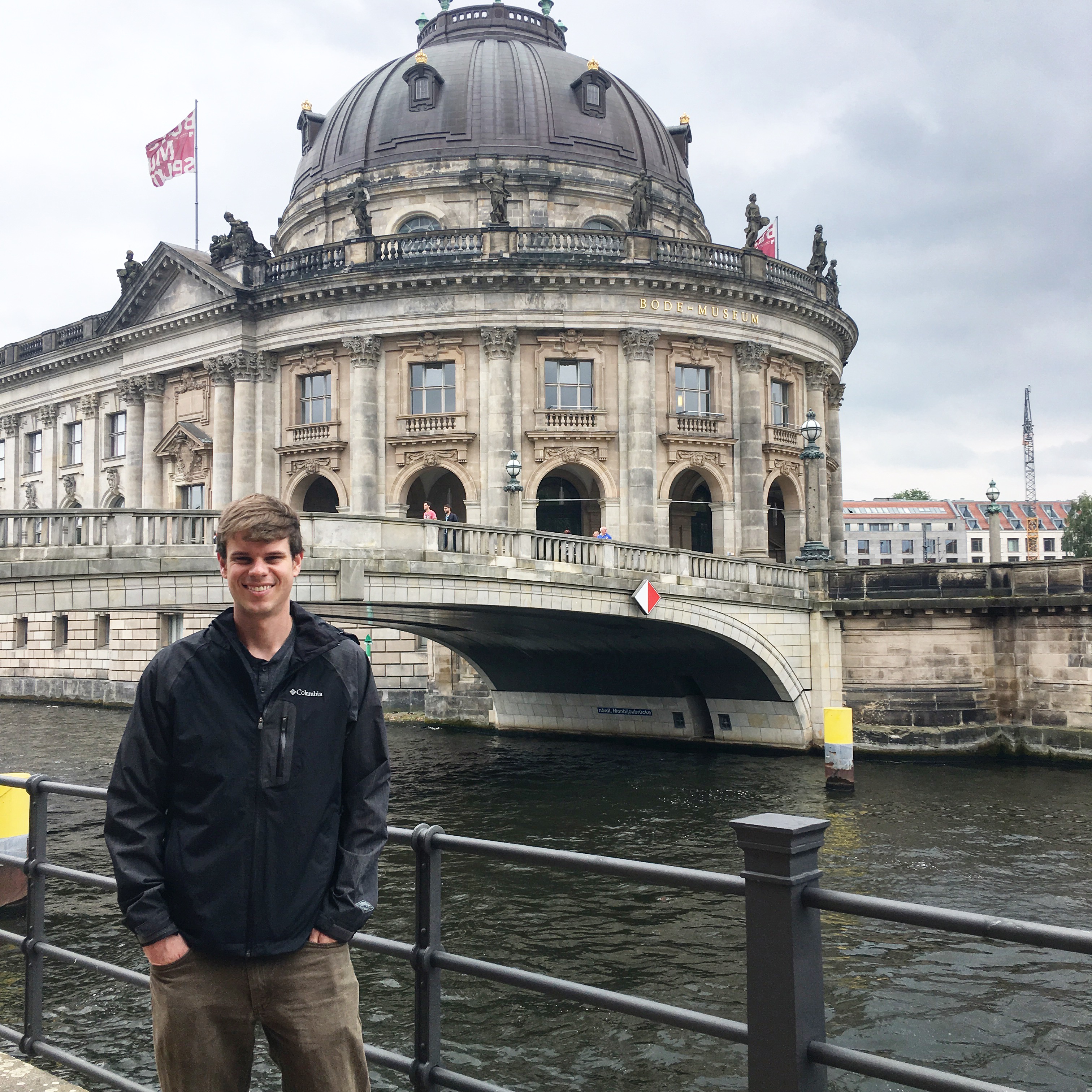 Canal side stroll near Museum Island Berlin