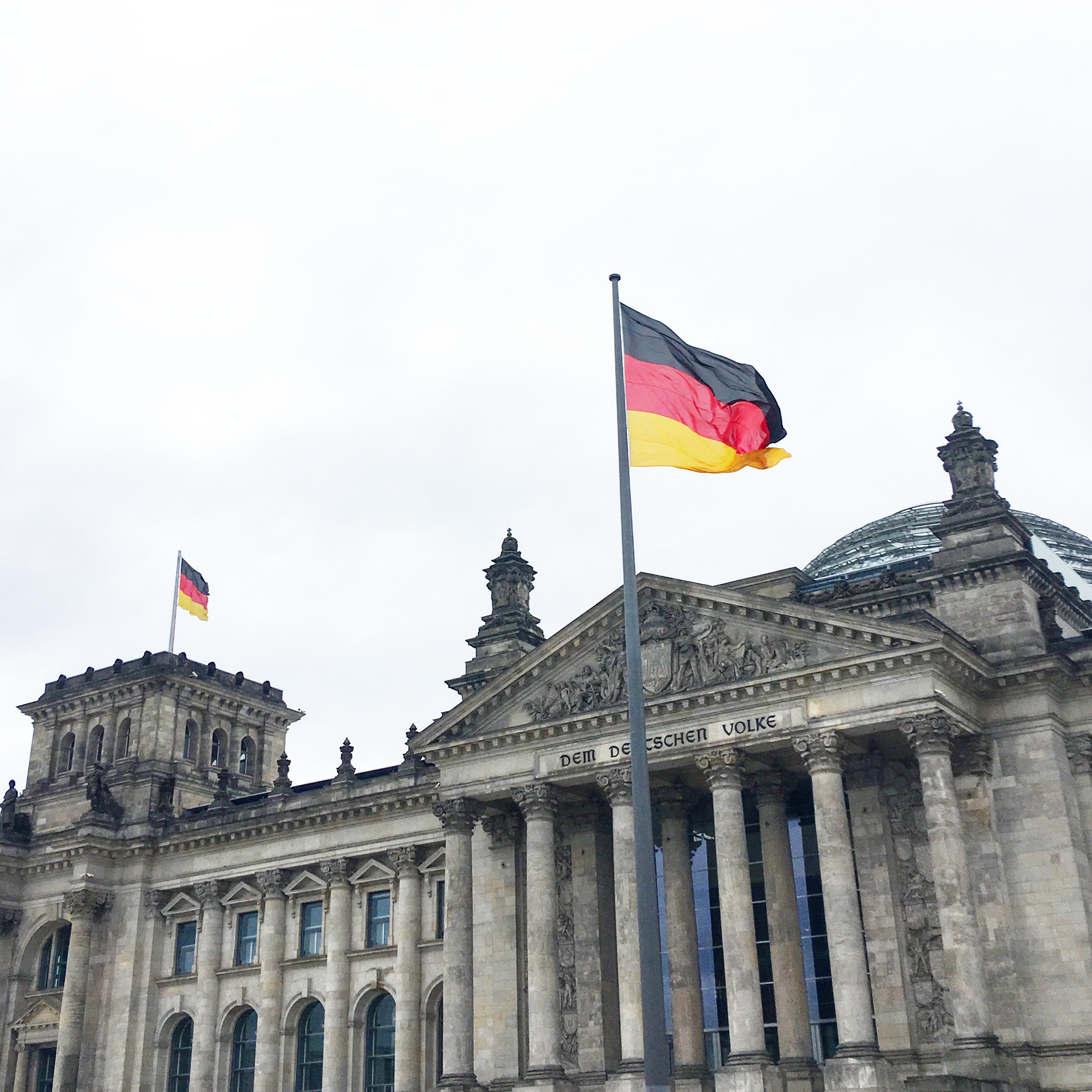 Reichstag Parliament Building Berlin Germany