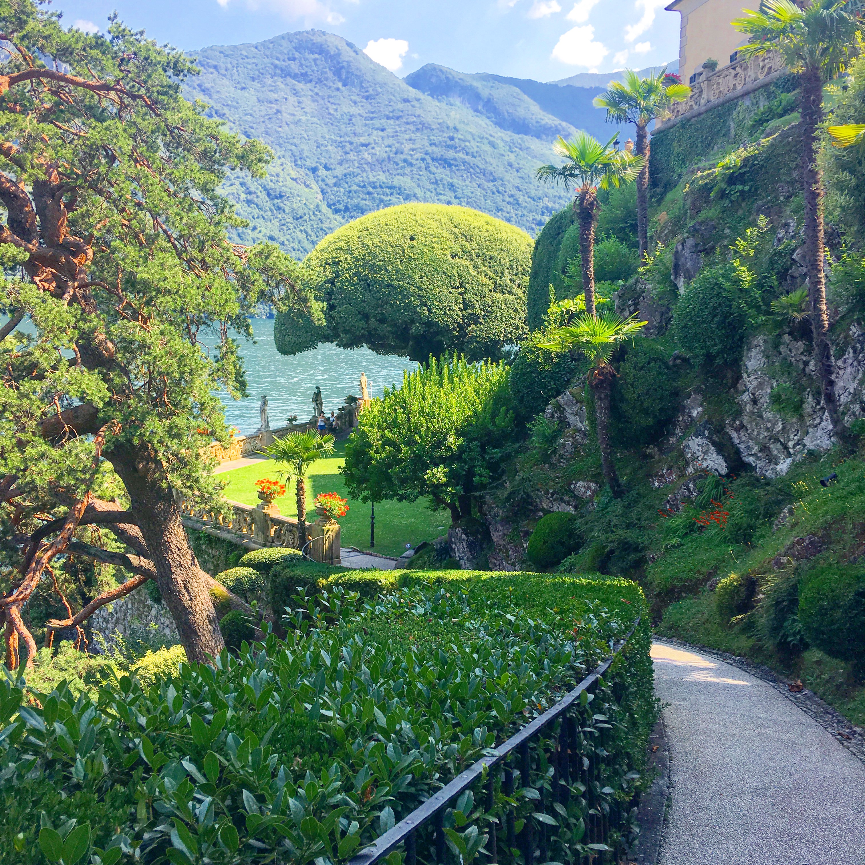 Views at Villa Balbaniello