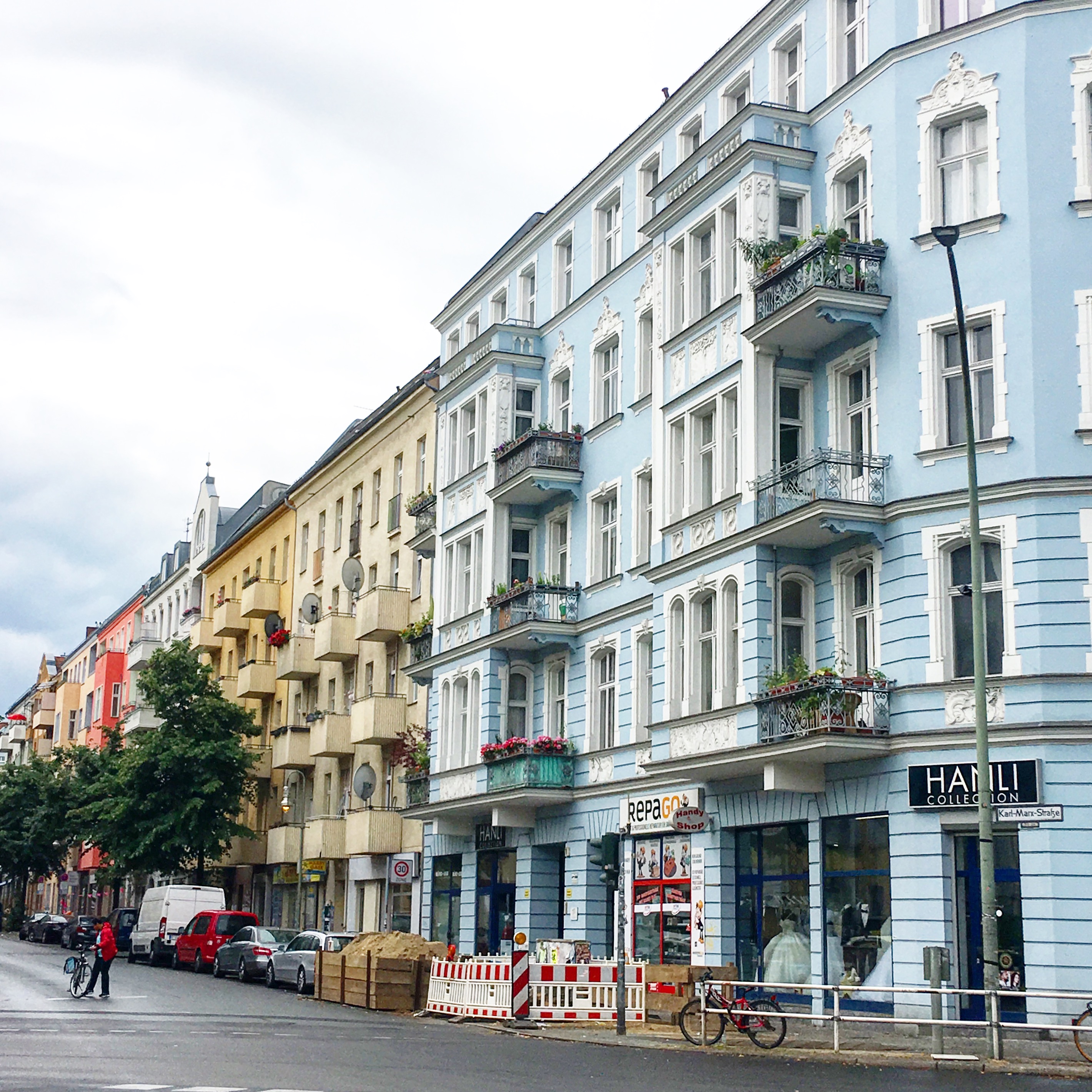 Kreuzberg neighborhood in Berlin Germany