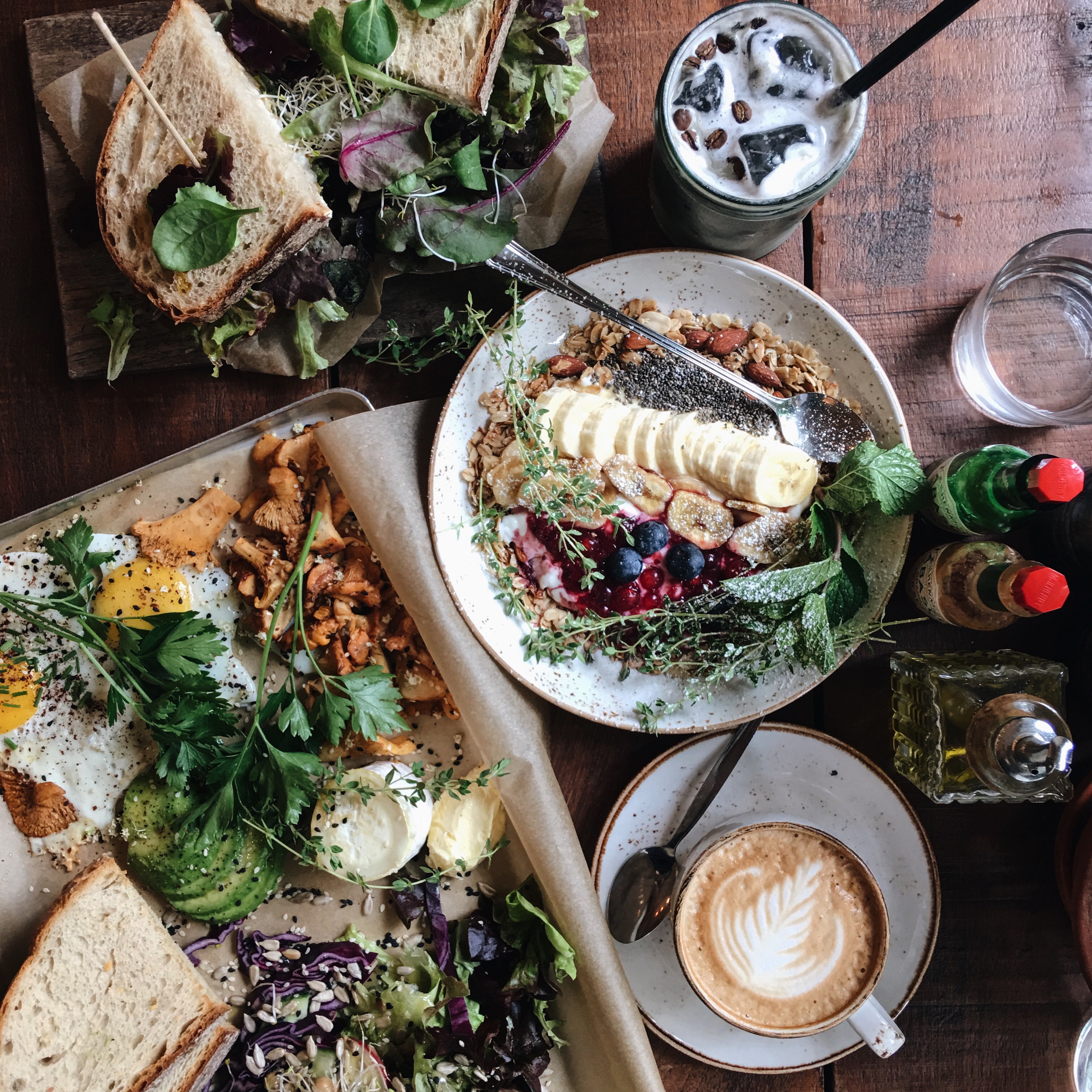 Brunch at Roamer's Cafe in Berlin