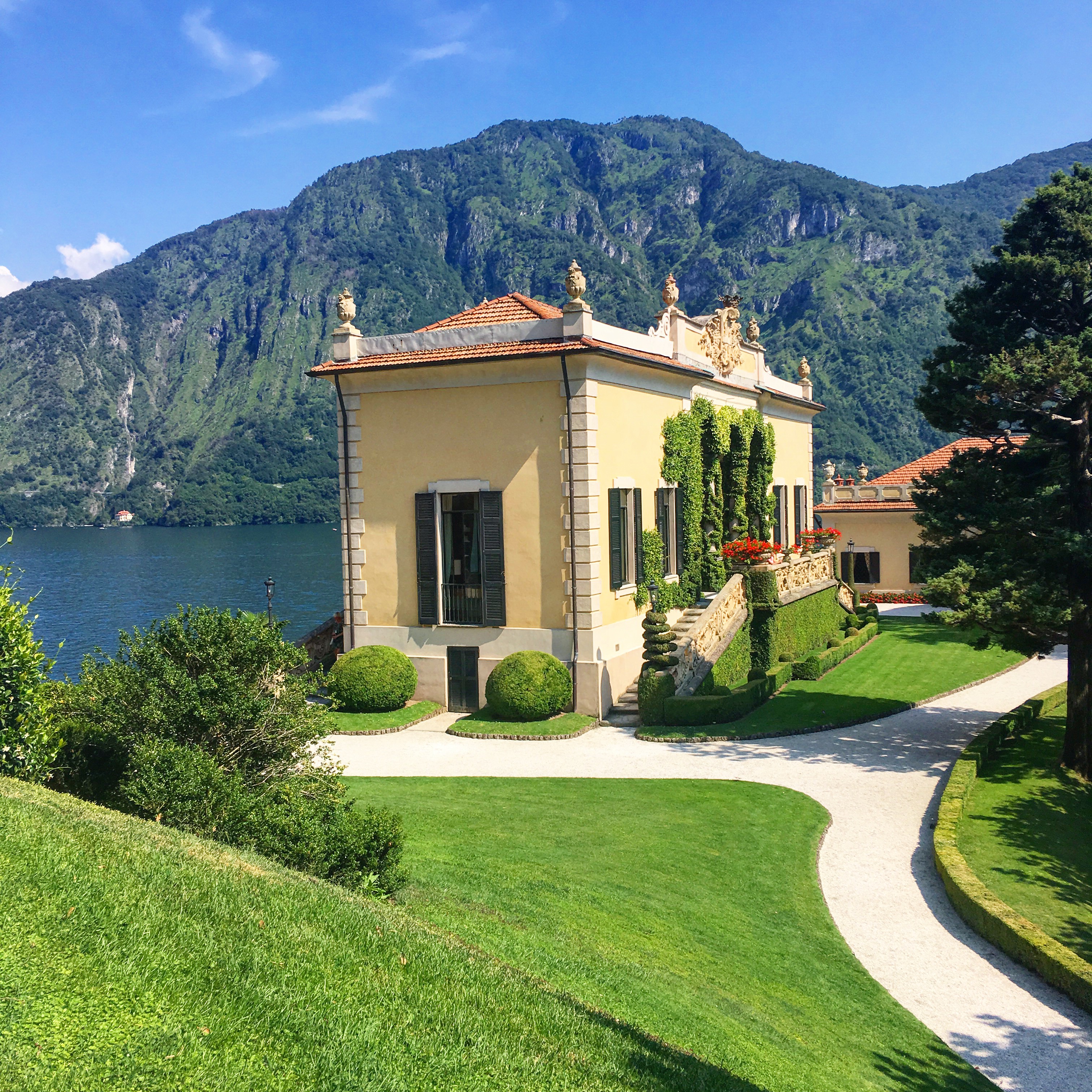 Views at Villa Balbaniello