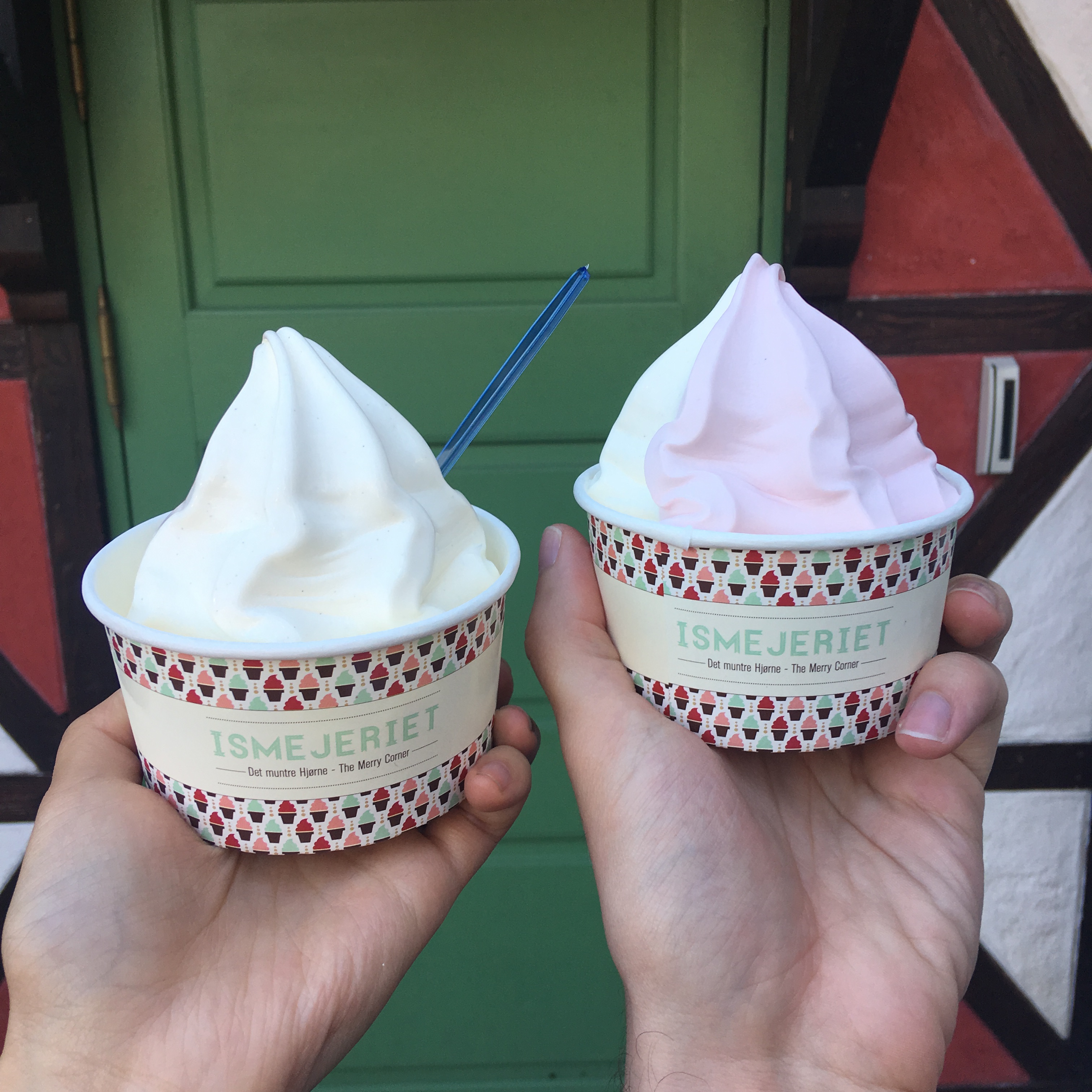 Ice cream at Tivoli Gardens
