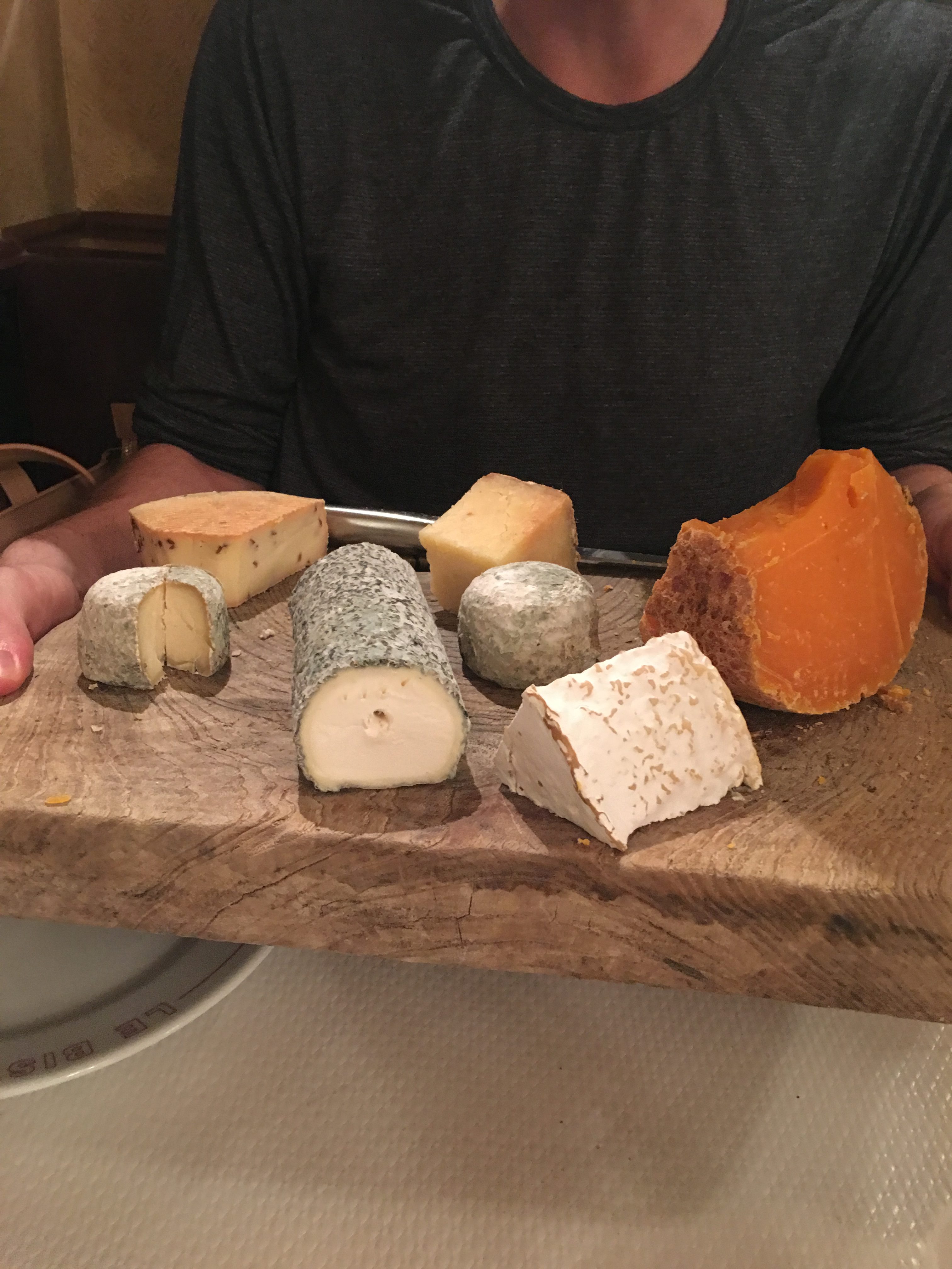 Cheese Plate at Bistrot Paul Bert