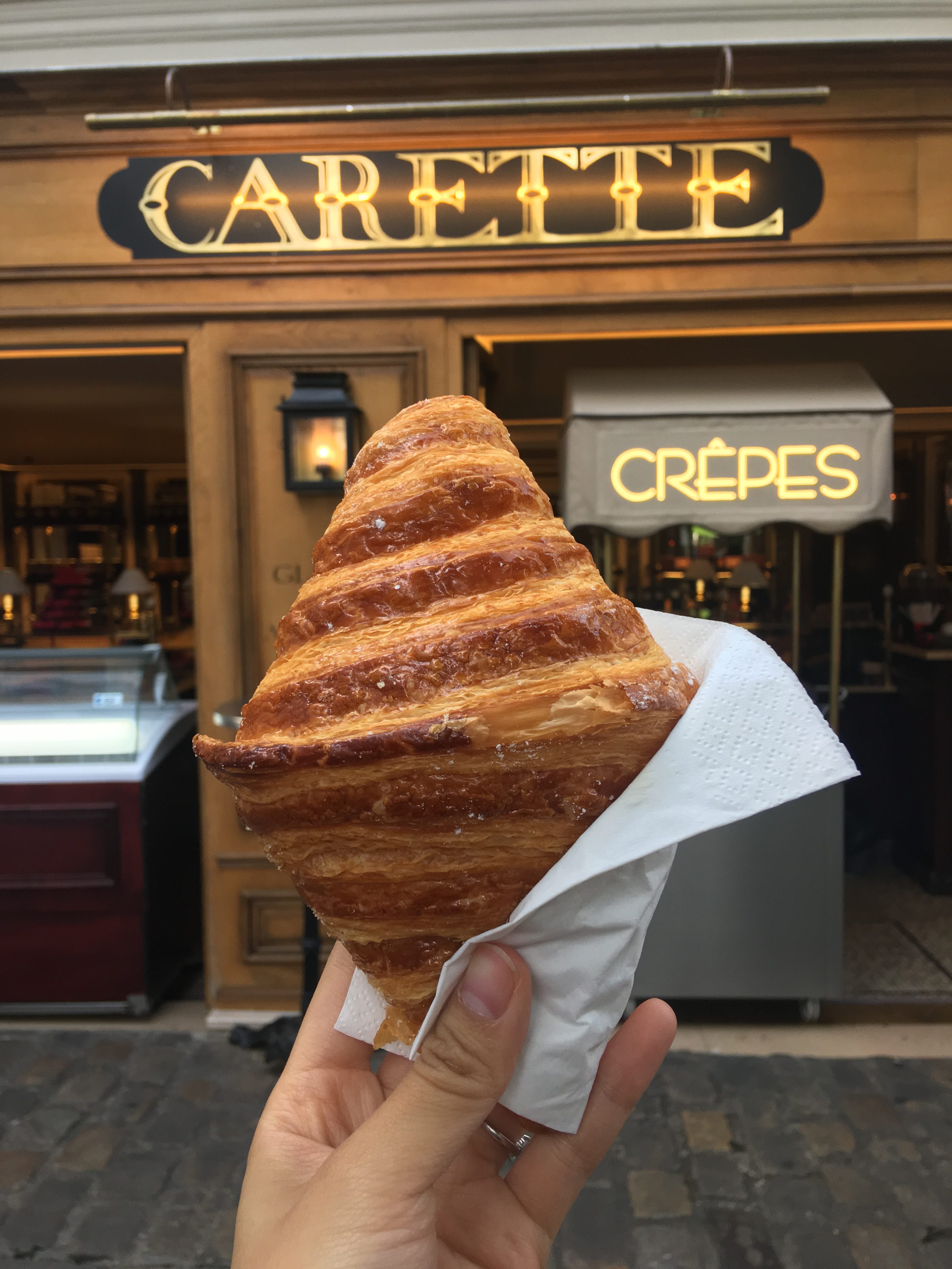 Croissants at Carette Bakery