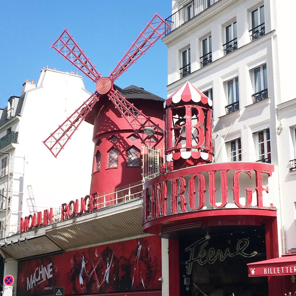 Moulin Rouge in Paris 