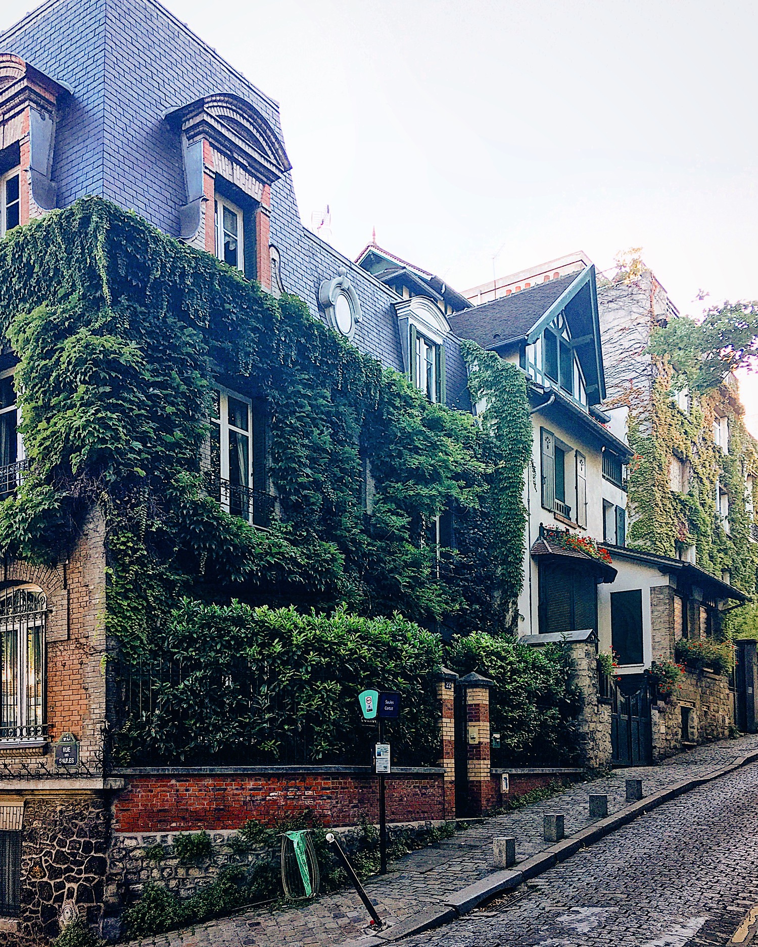 Houses of Montmartre Paris