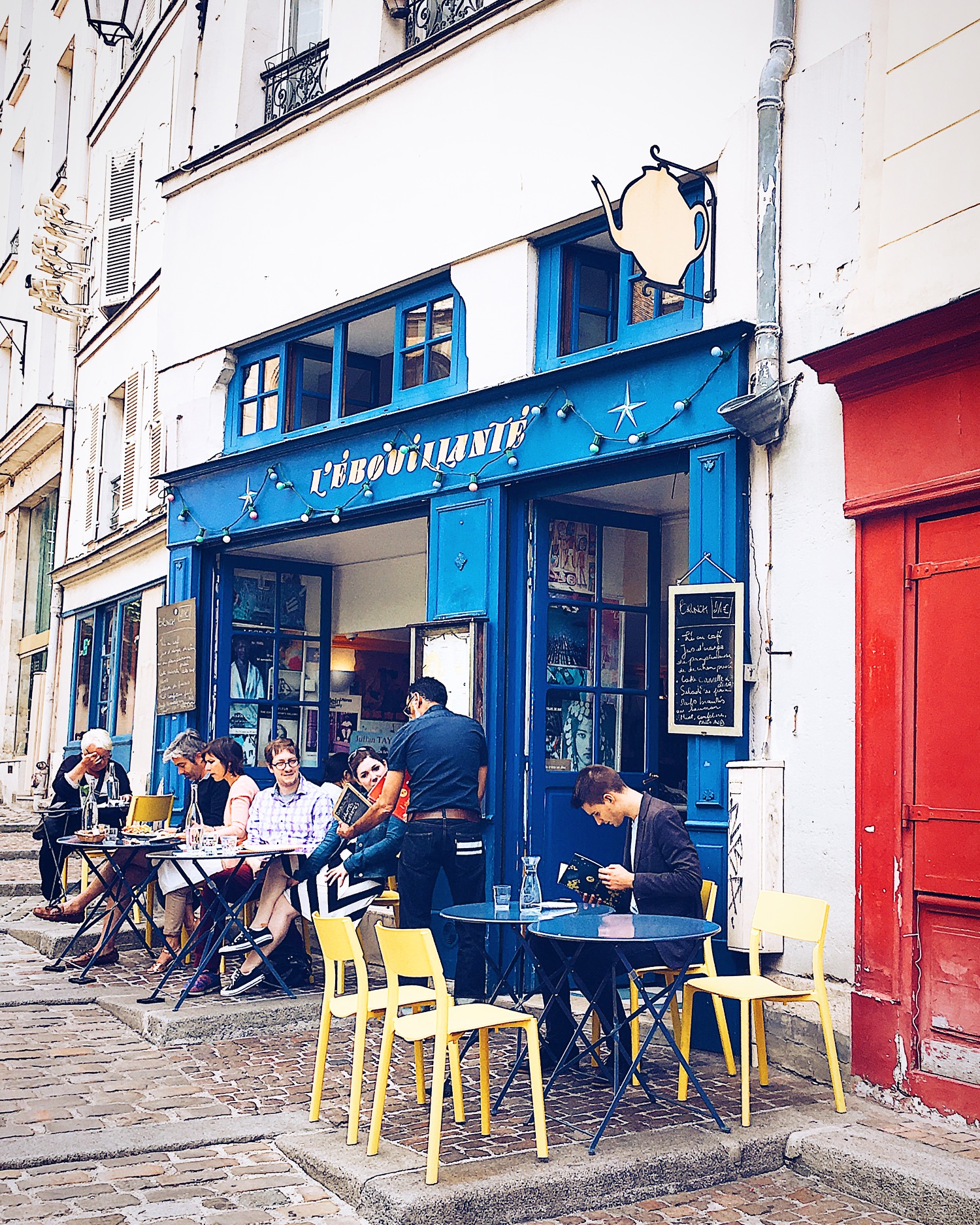 Parisian Street Corners and Cafes