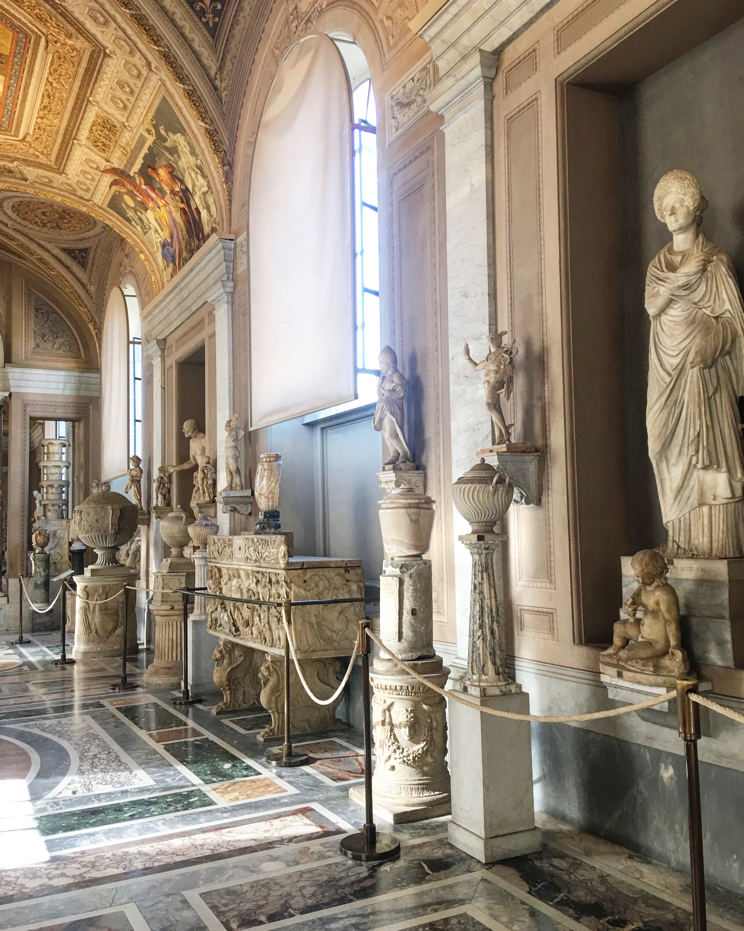Statues in Vatican Museum