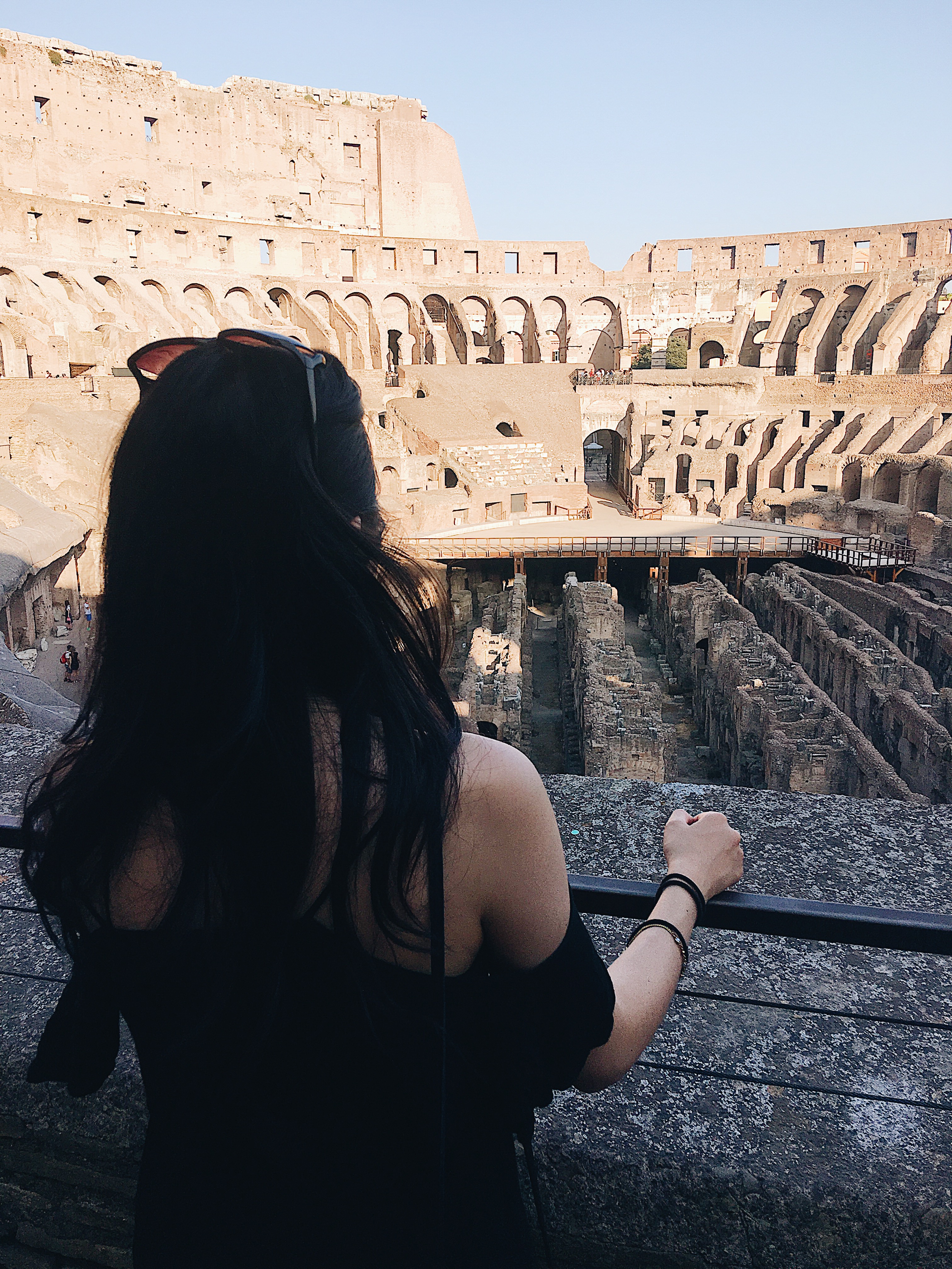 Inside the colosseum Rome