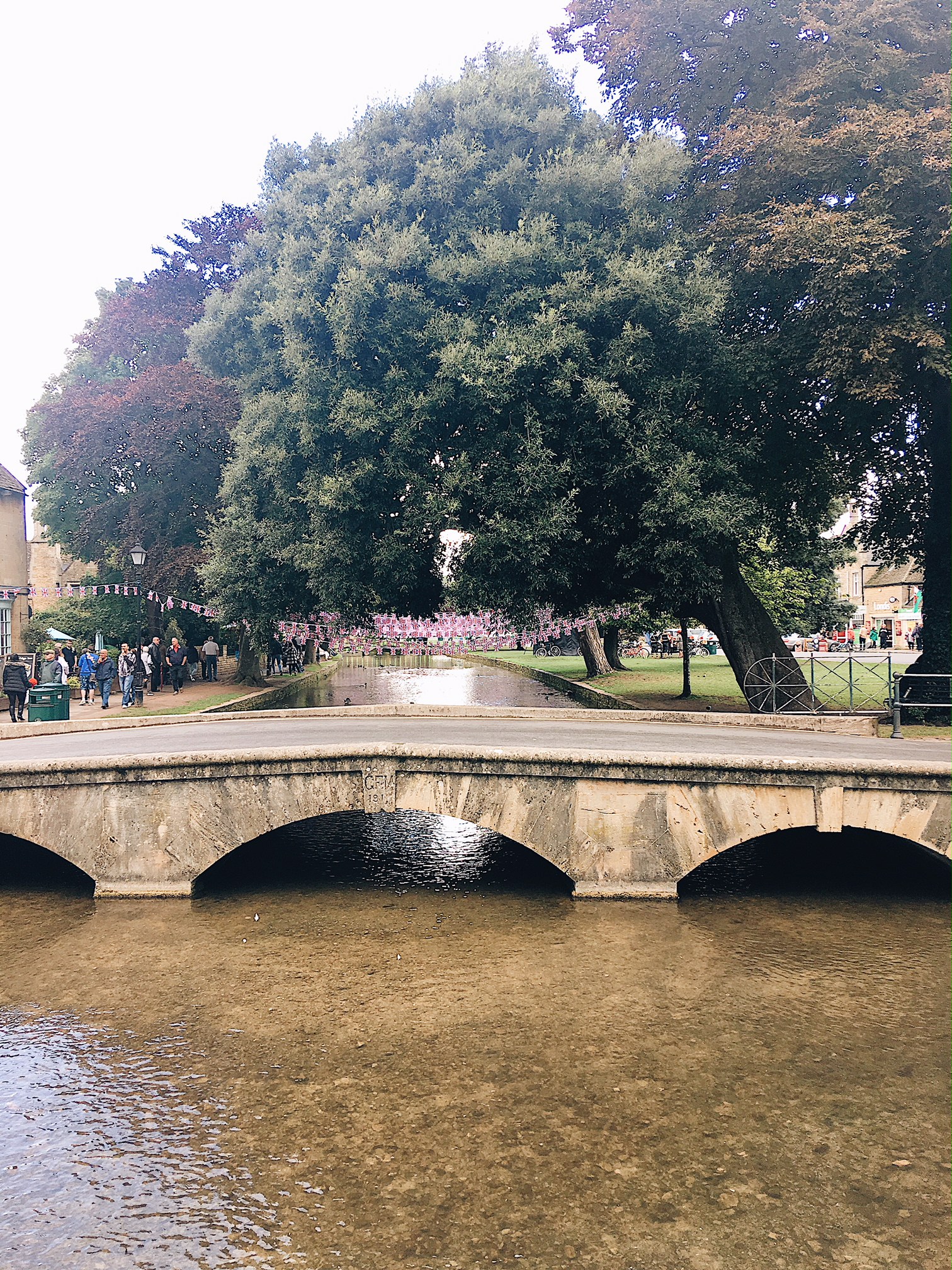 Bridges over River Windrush in Bourton-on-the-Water