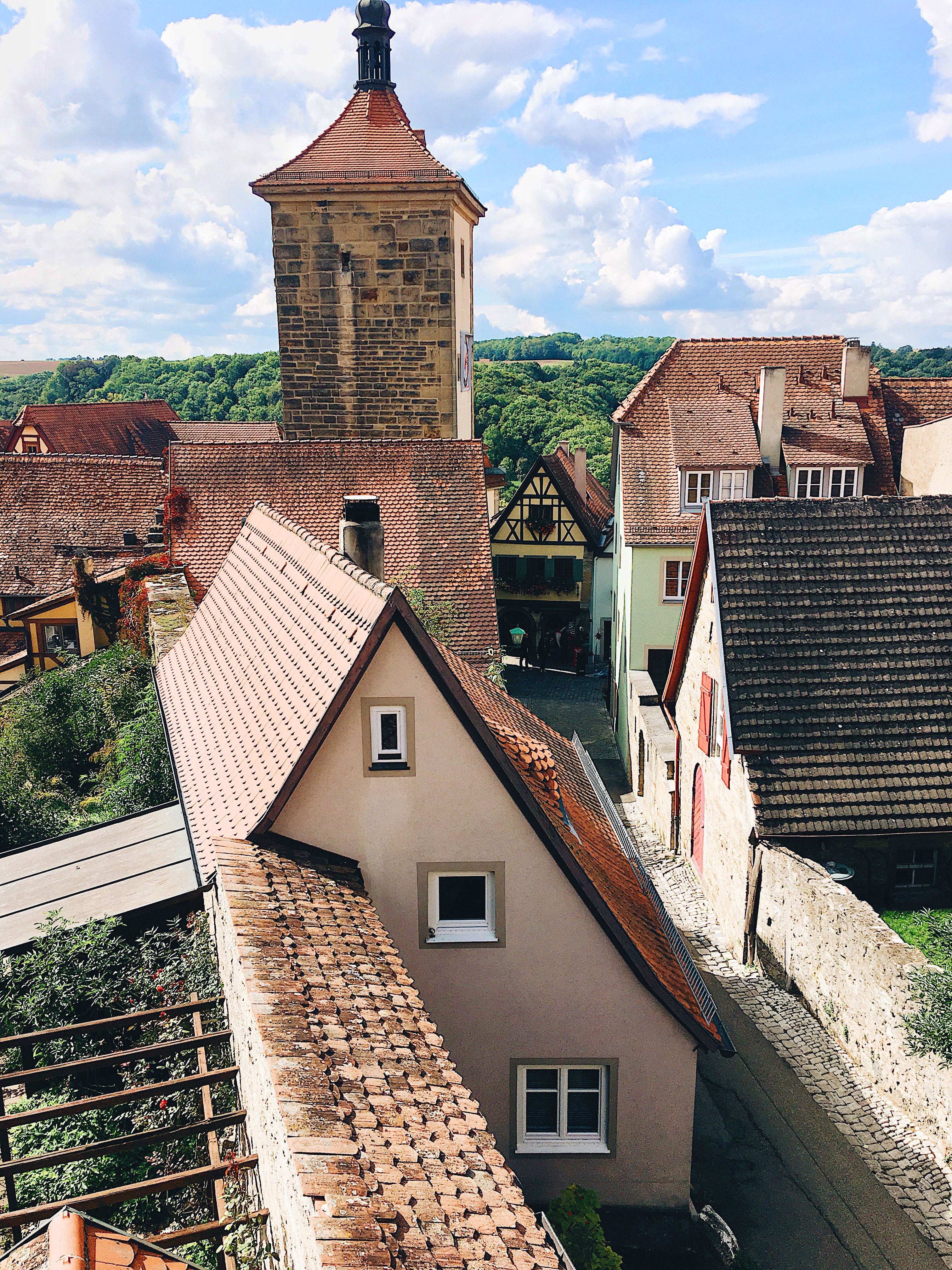 Views from Rothenburg wall