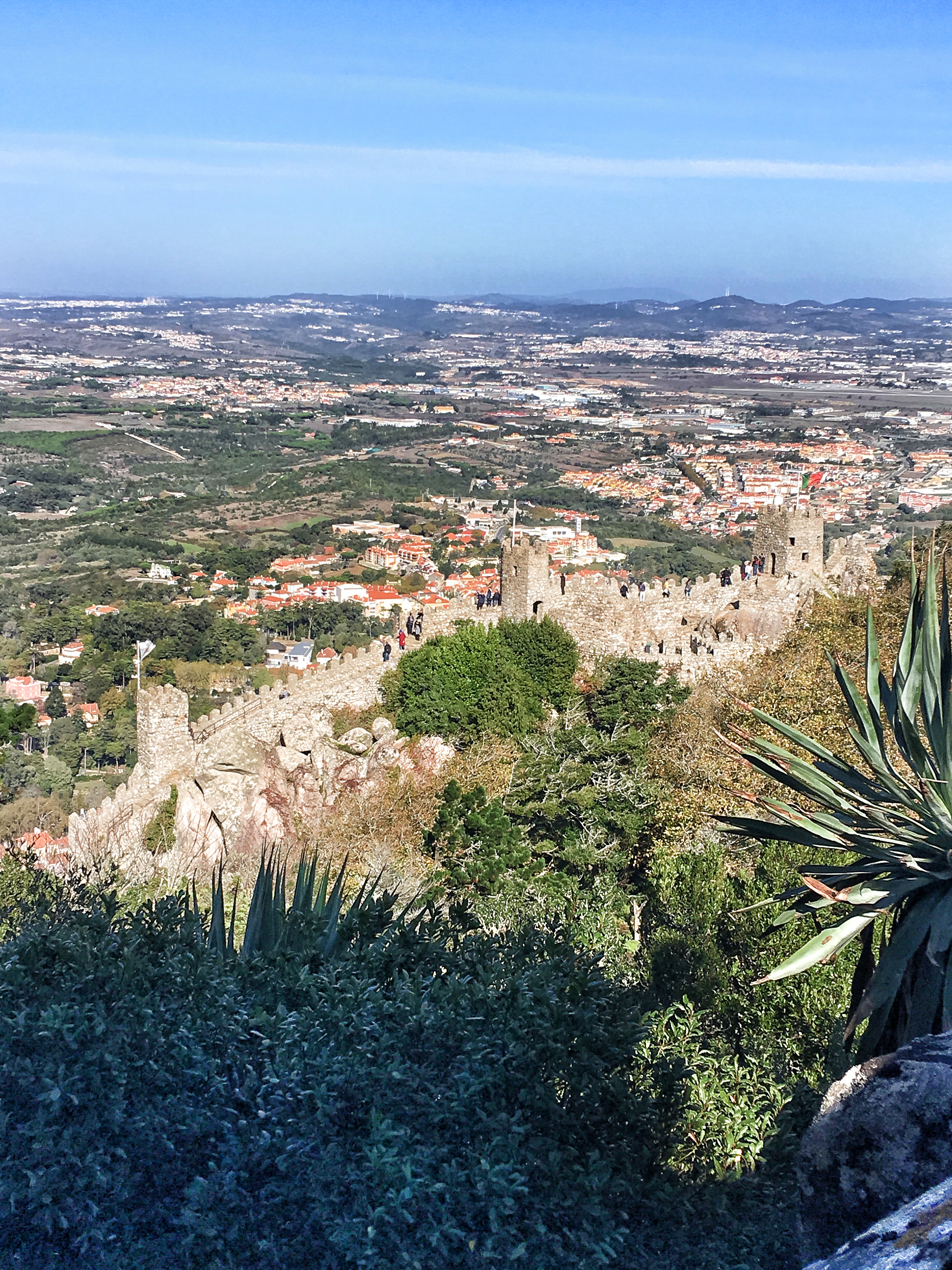 Views of Sintra from Moorish Castle