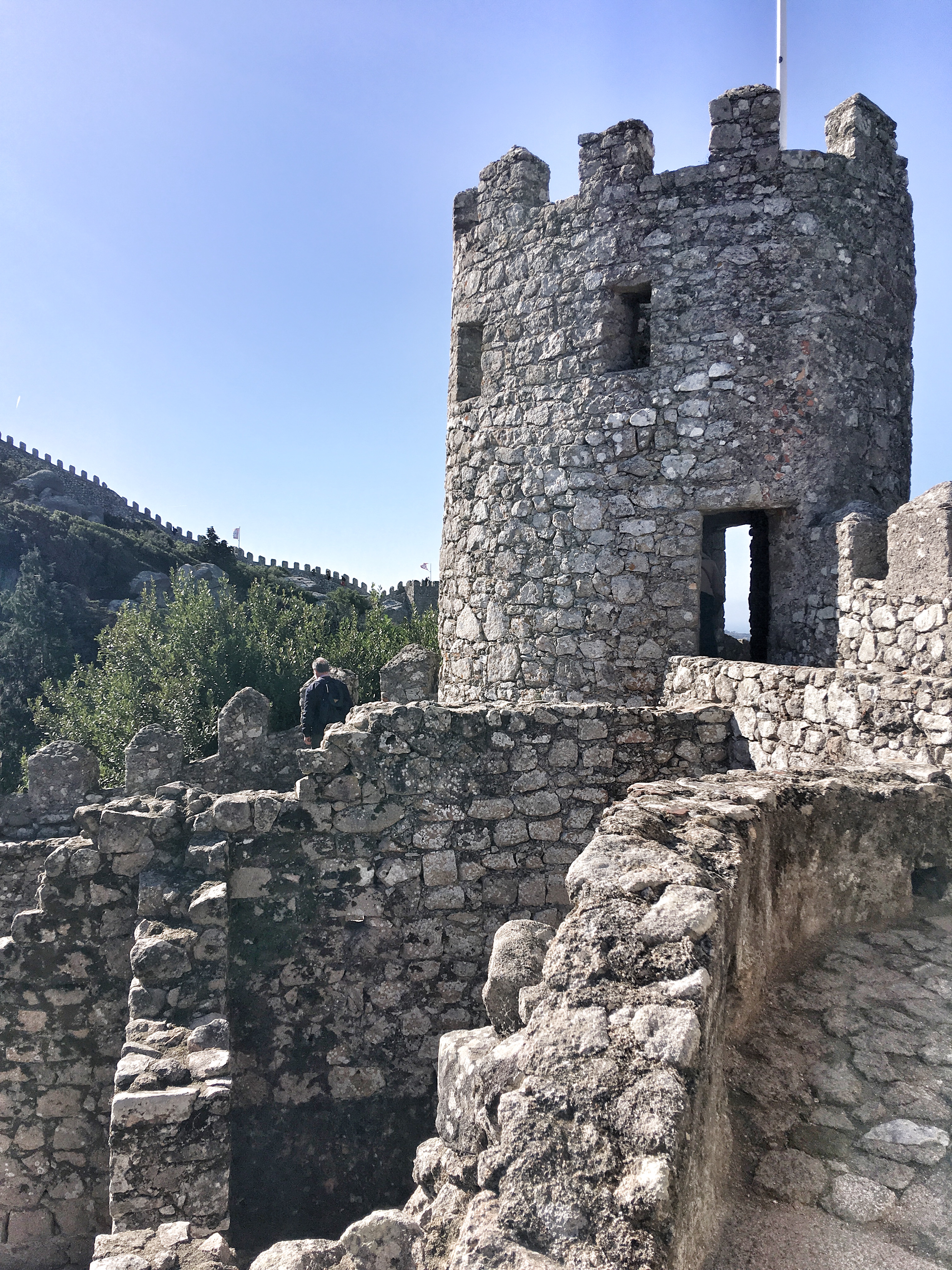 Lookout towers at Moorish Castle