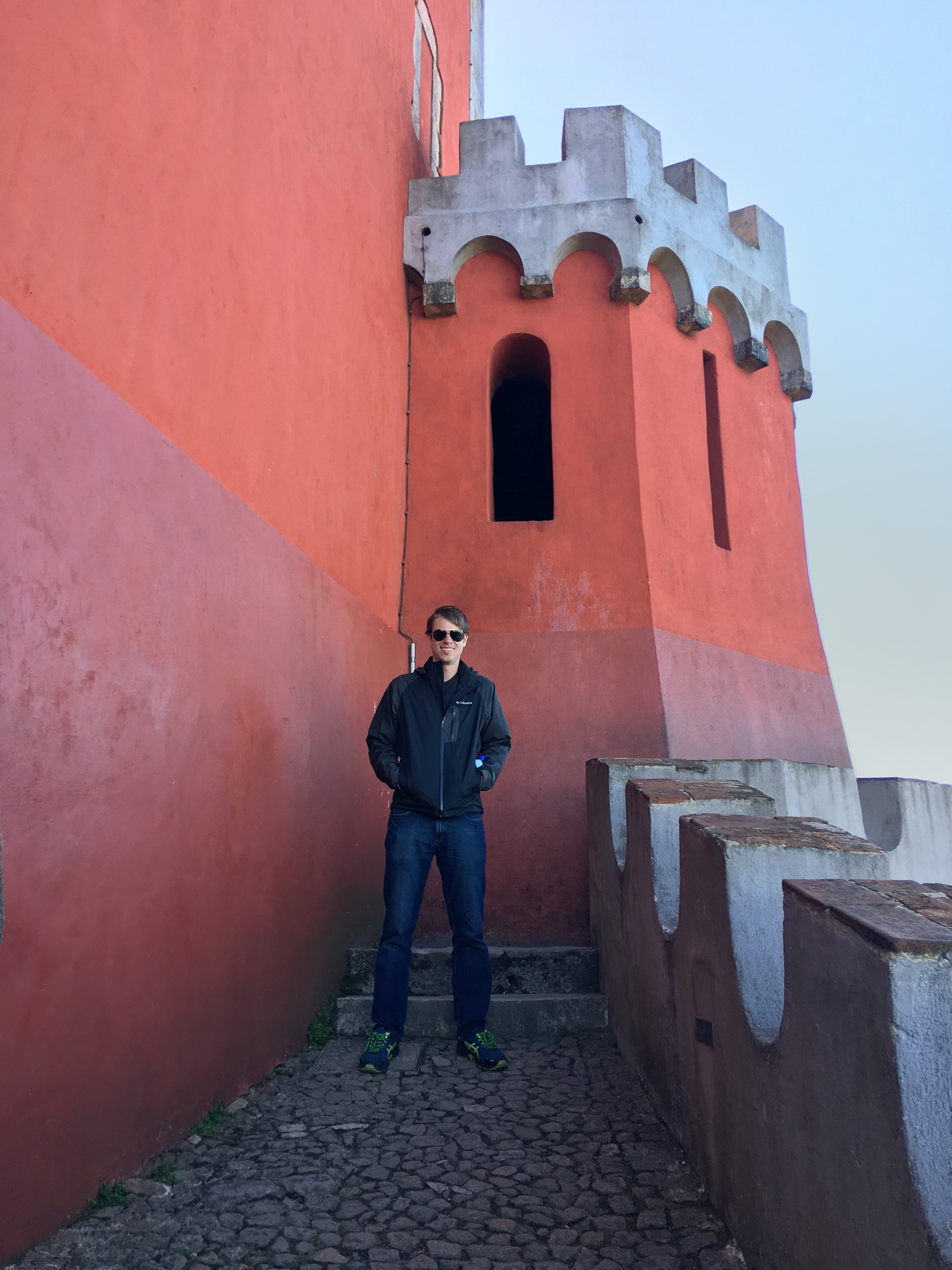 Red side of Pena Palace