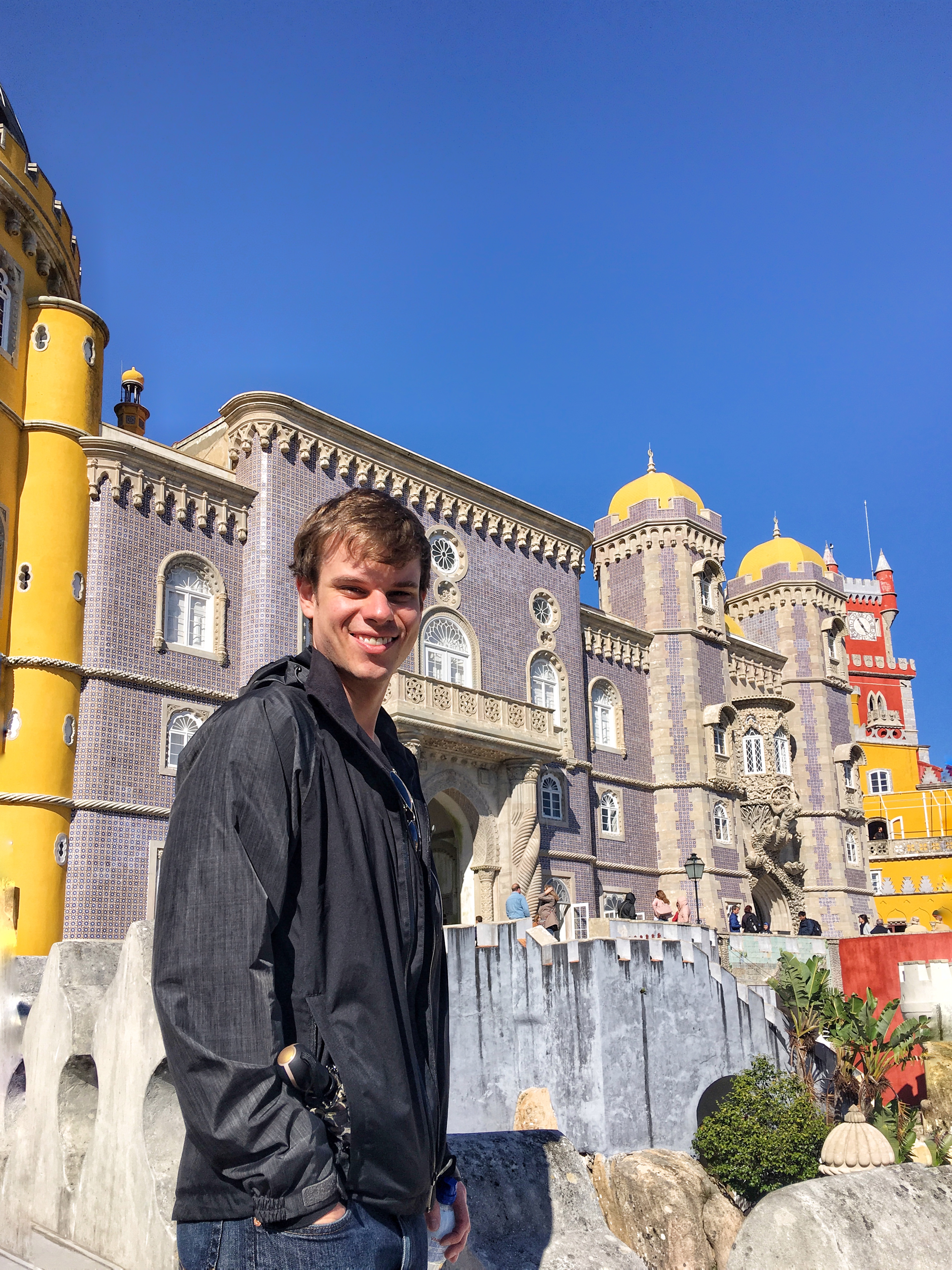 Insane views of Pena Palace