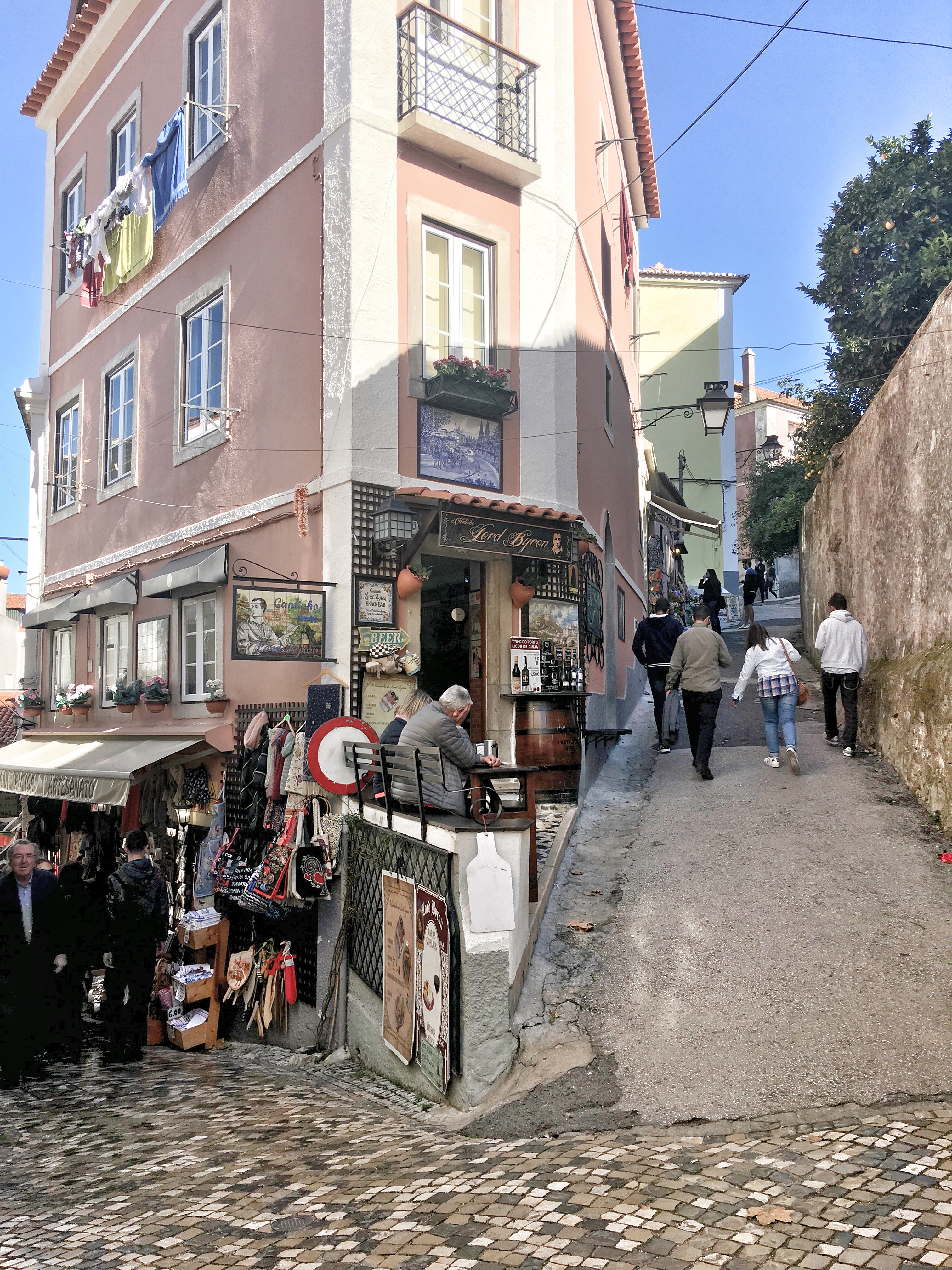 Cute alleyways in Sintra