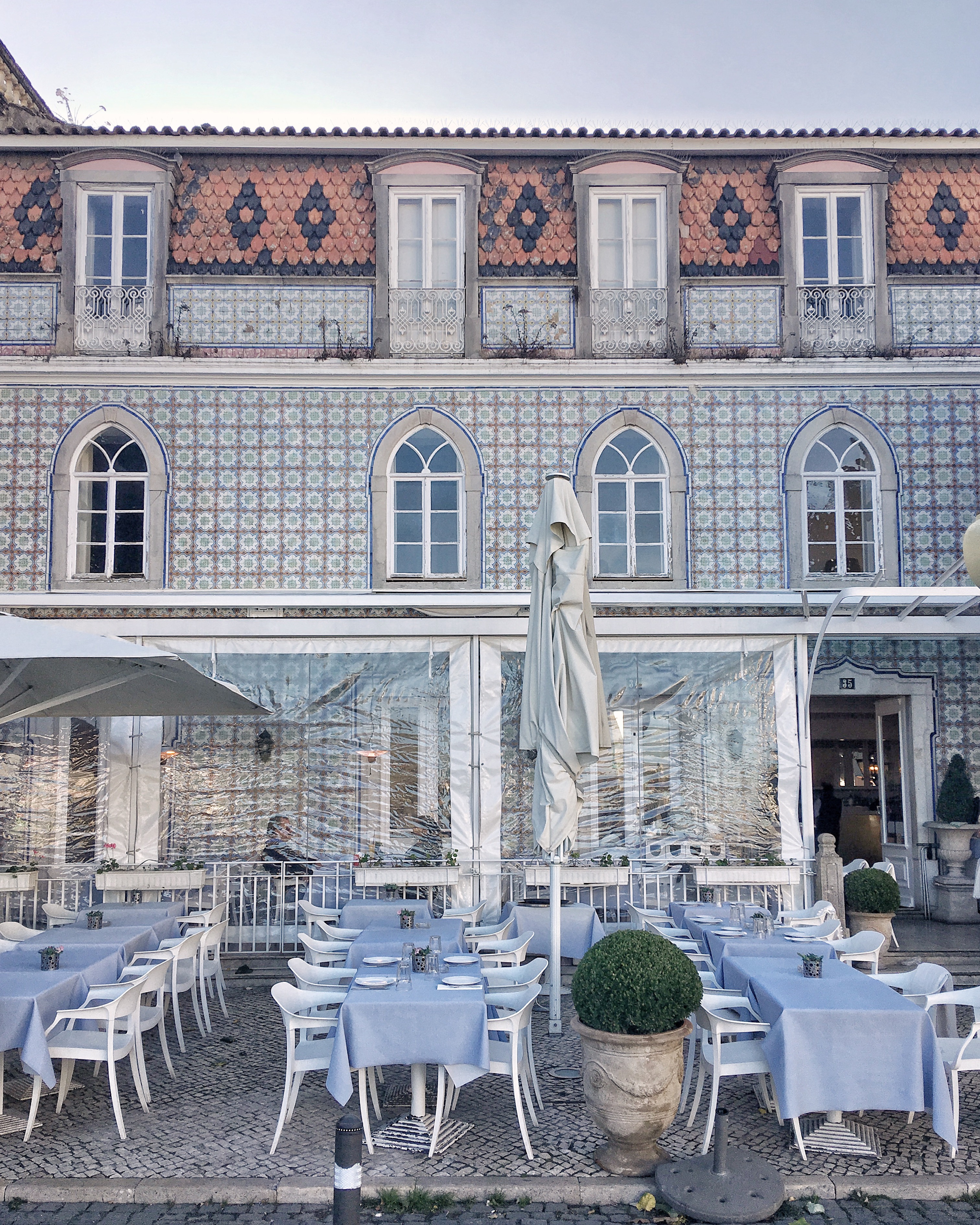 Cute patios in Sintra