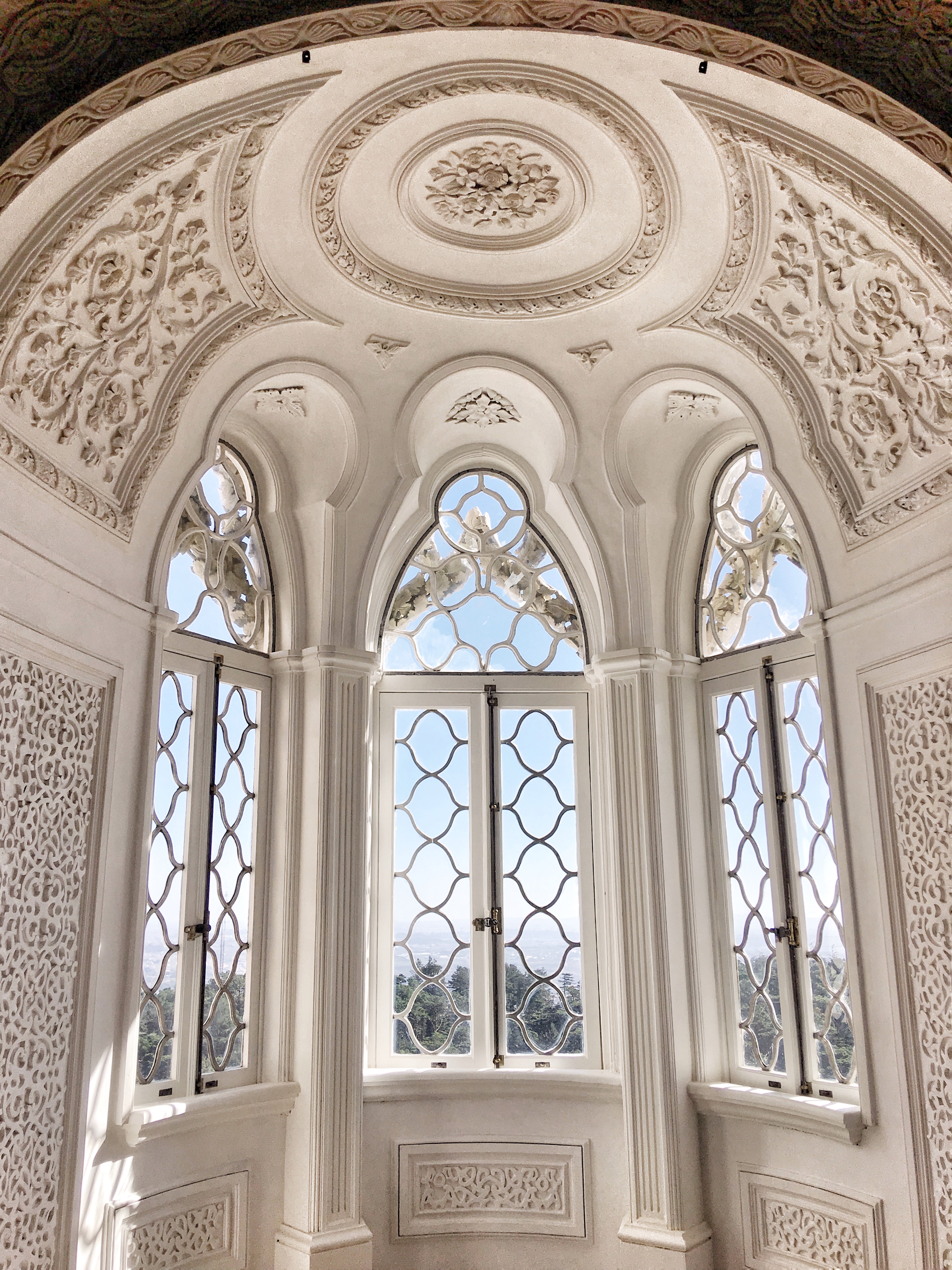 Windows of Pena Palace