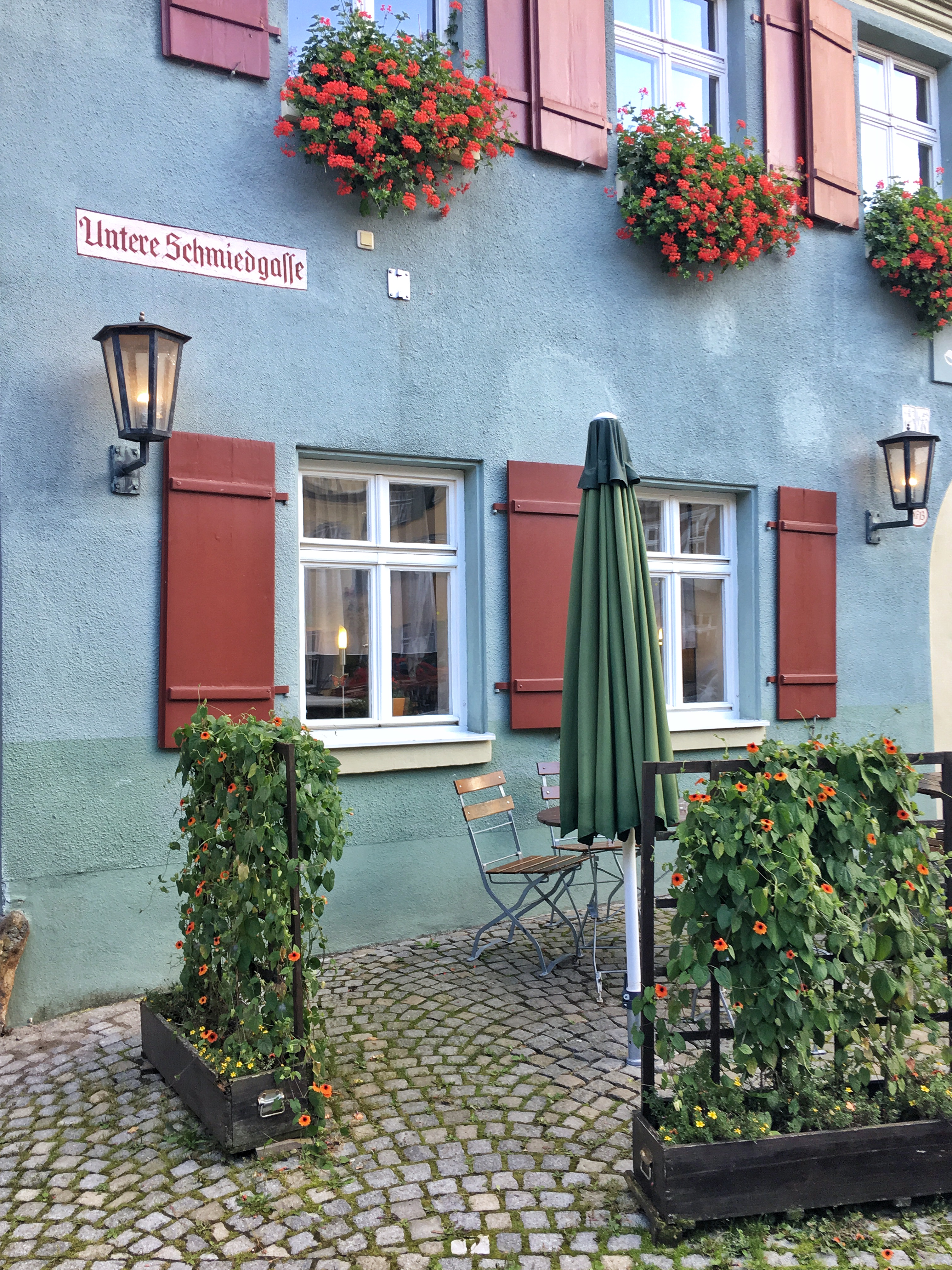 Cute cafes in Dinkelsbuhl