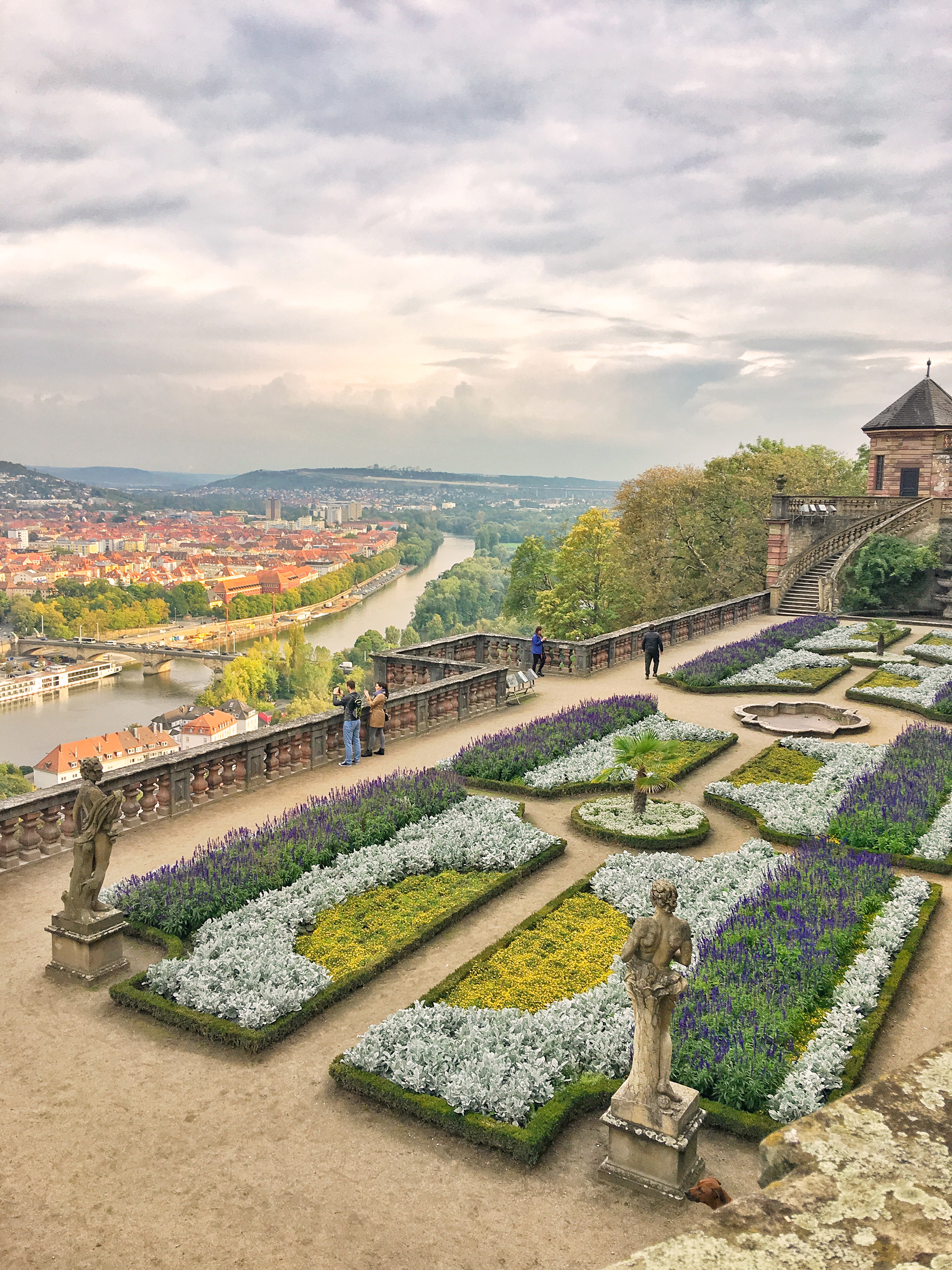 Marienburg Fortress Gardens Wurzburg