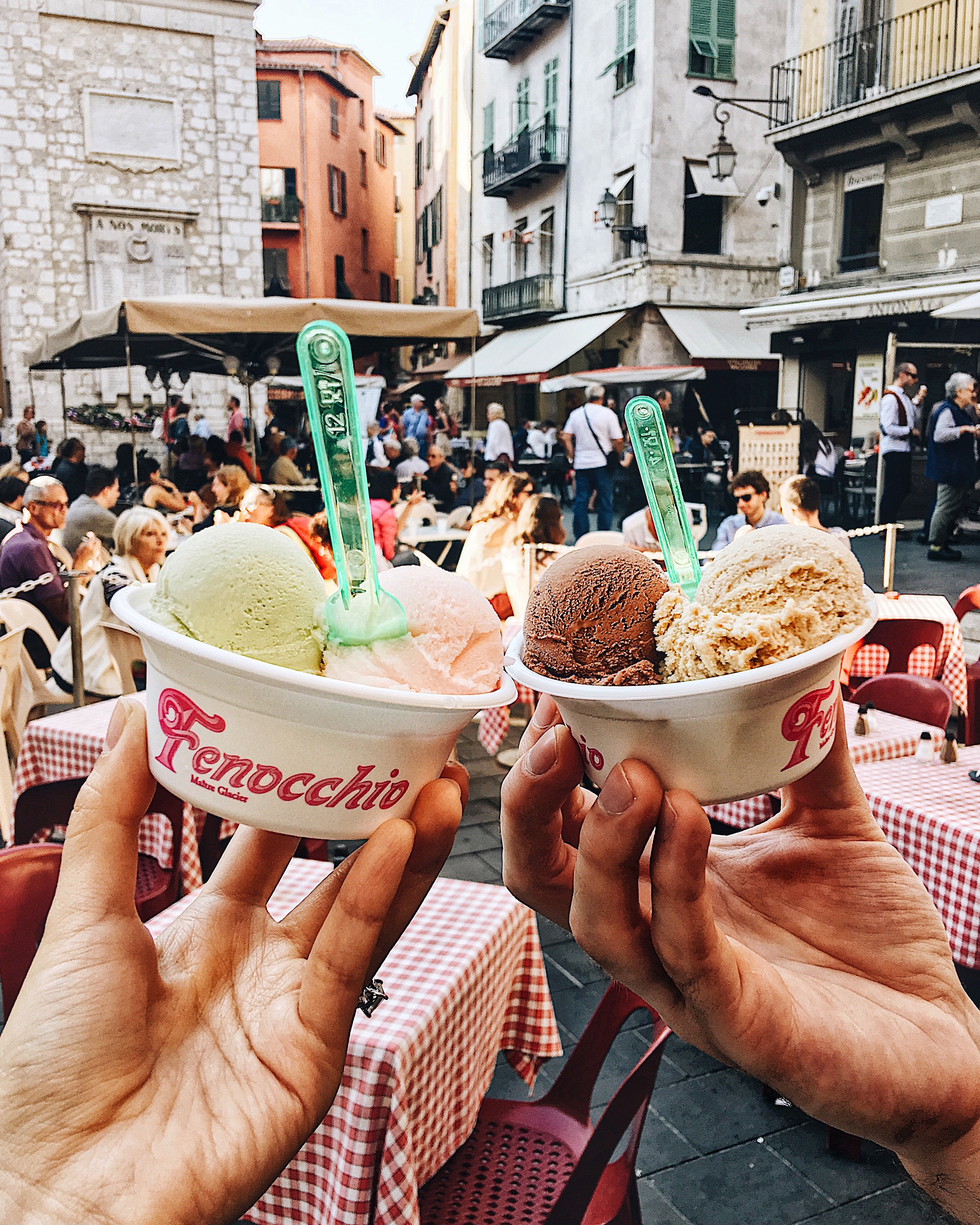 Fennocchio ice cream in Nice