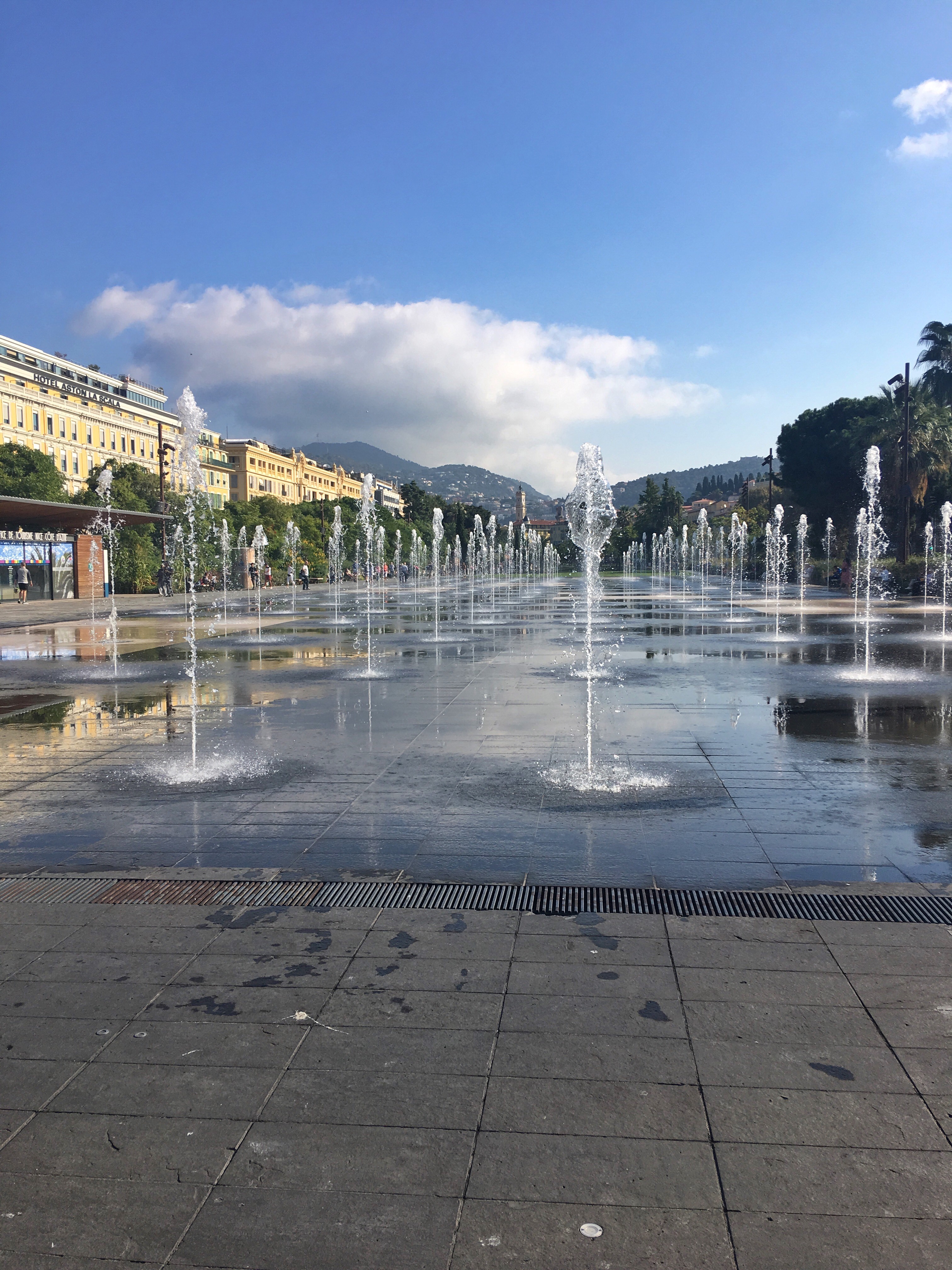 Tritons Fountain in Nice