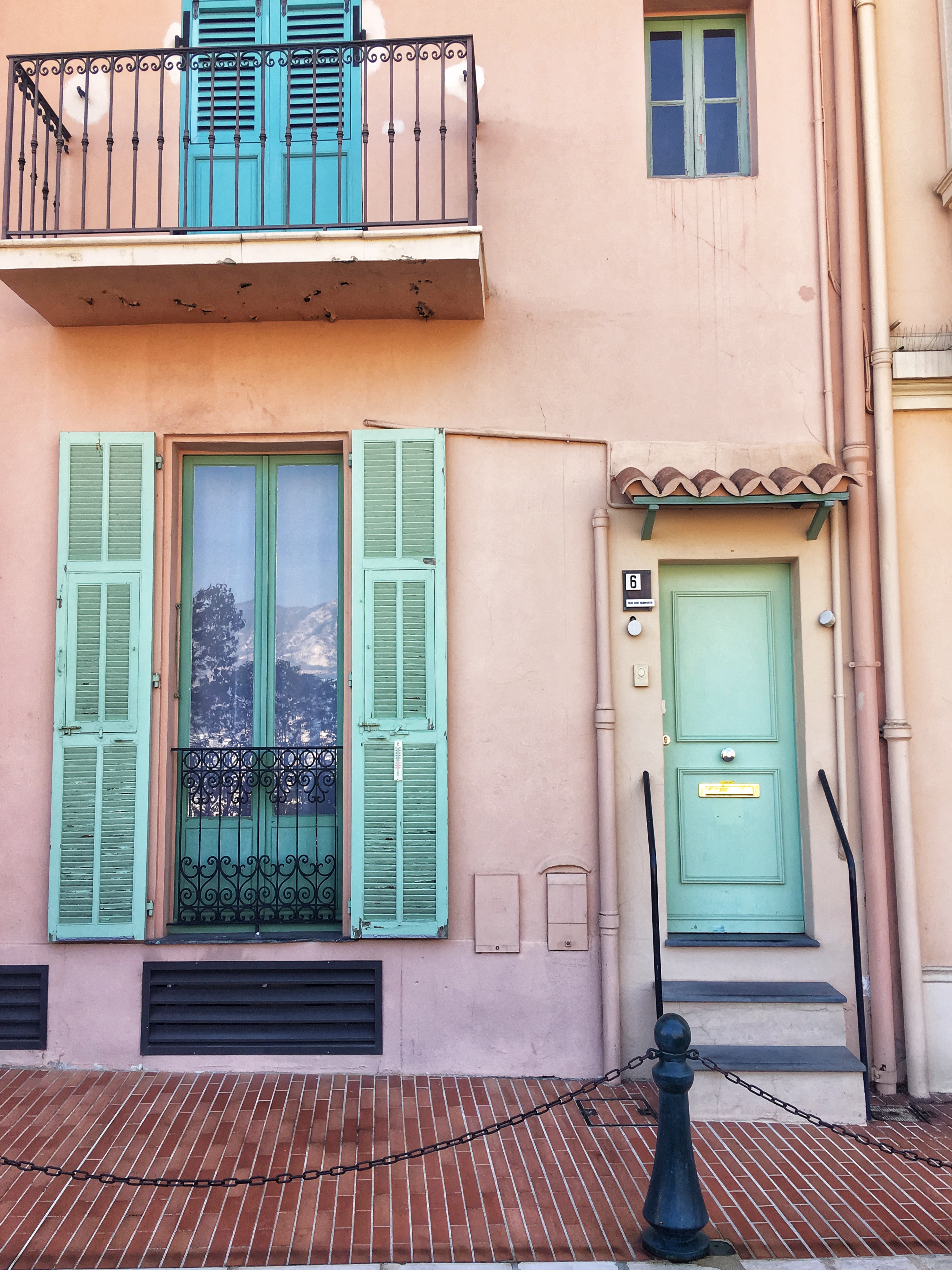 Colorful doors Old Town Nice