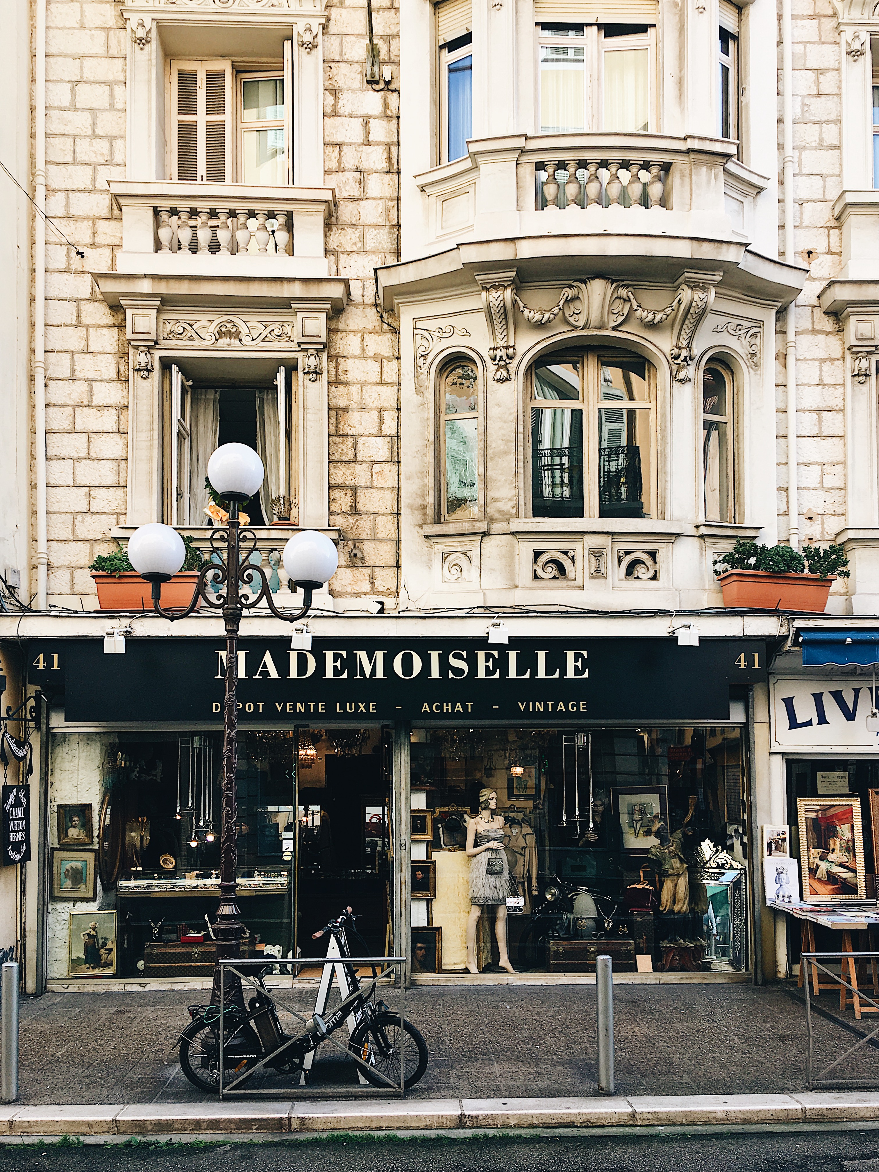 Cute stores in Nice