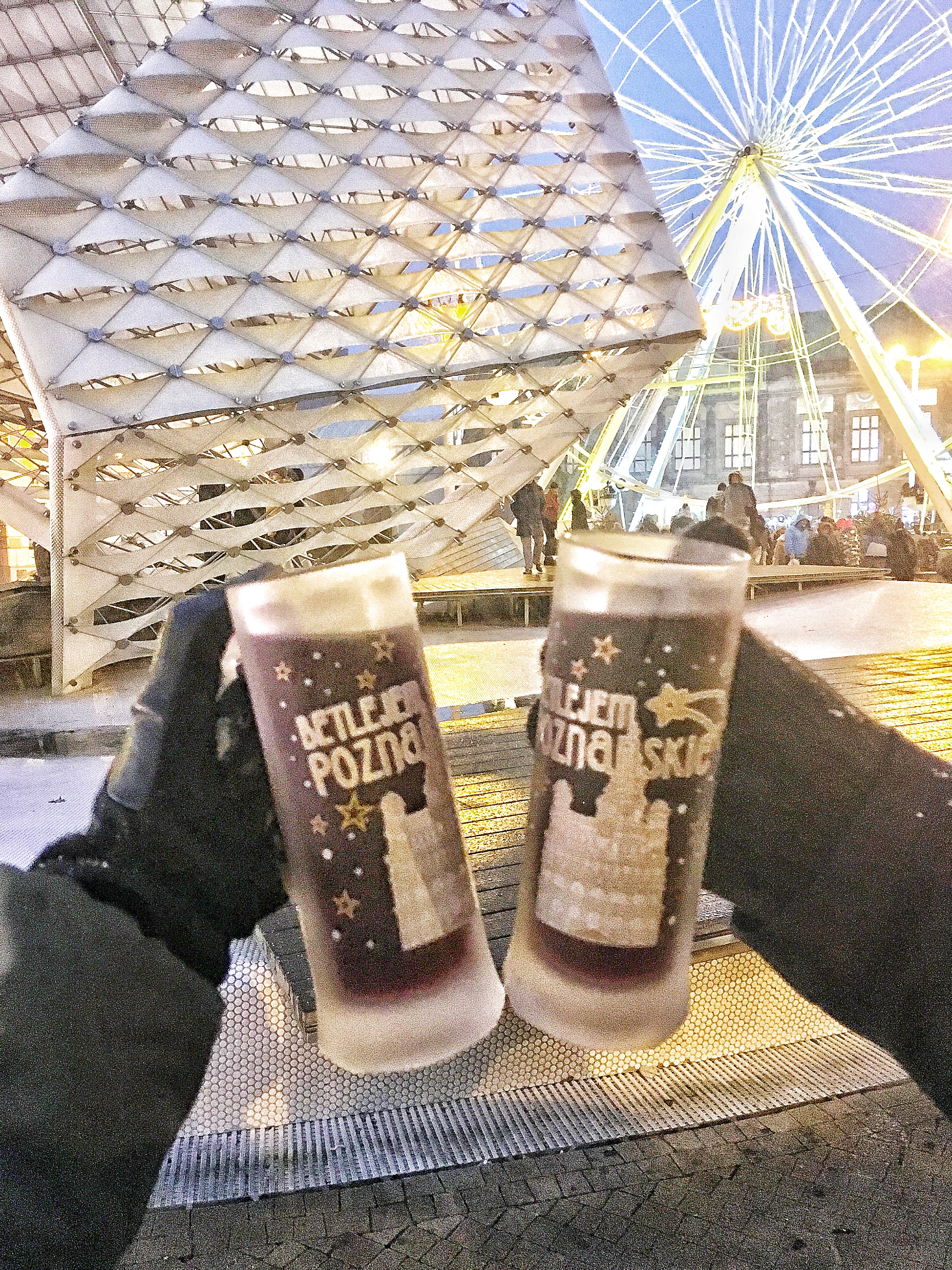 Mulled wine and christmas markets in Poznan