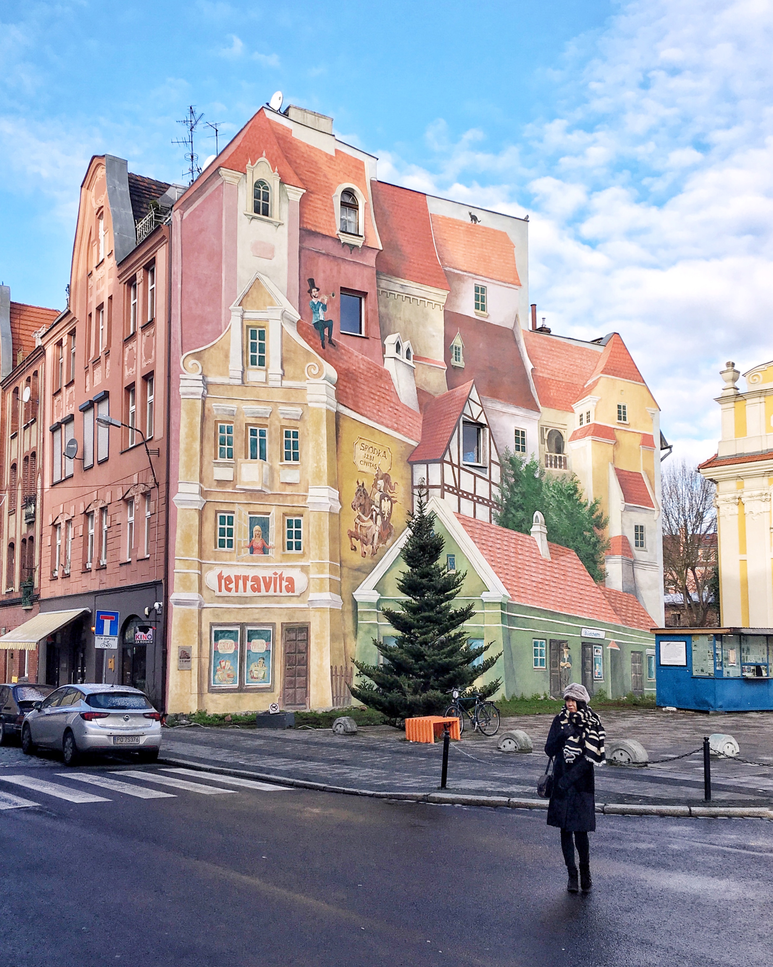 Quirky building in Poznan