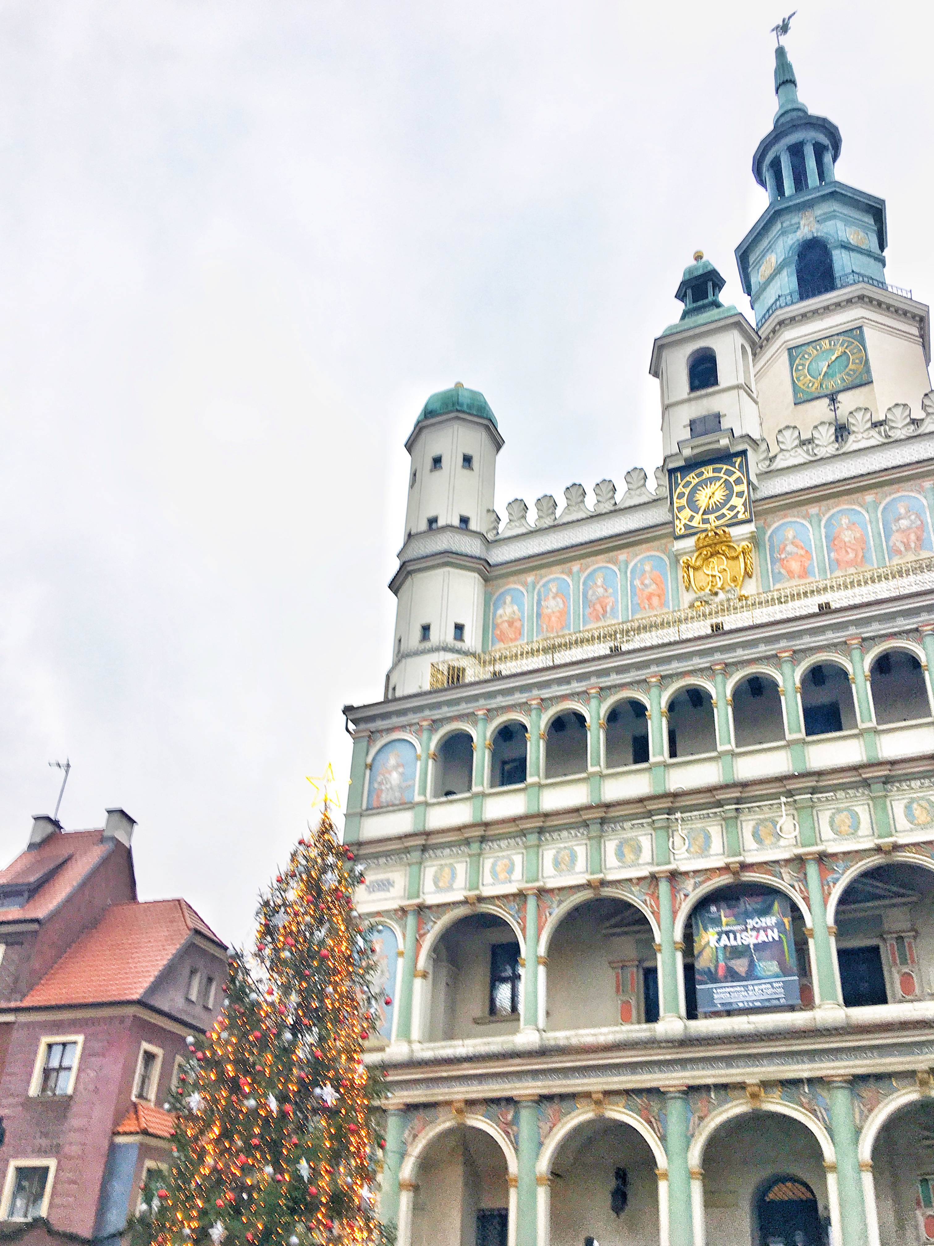 Renaissance town hall in Poznan